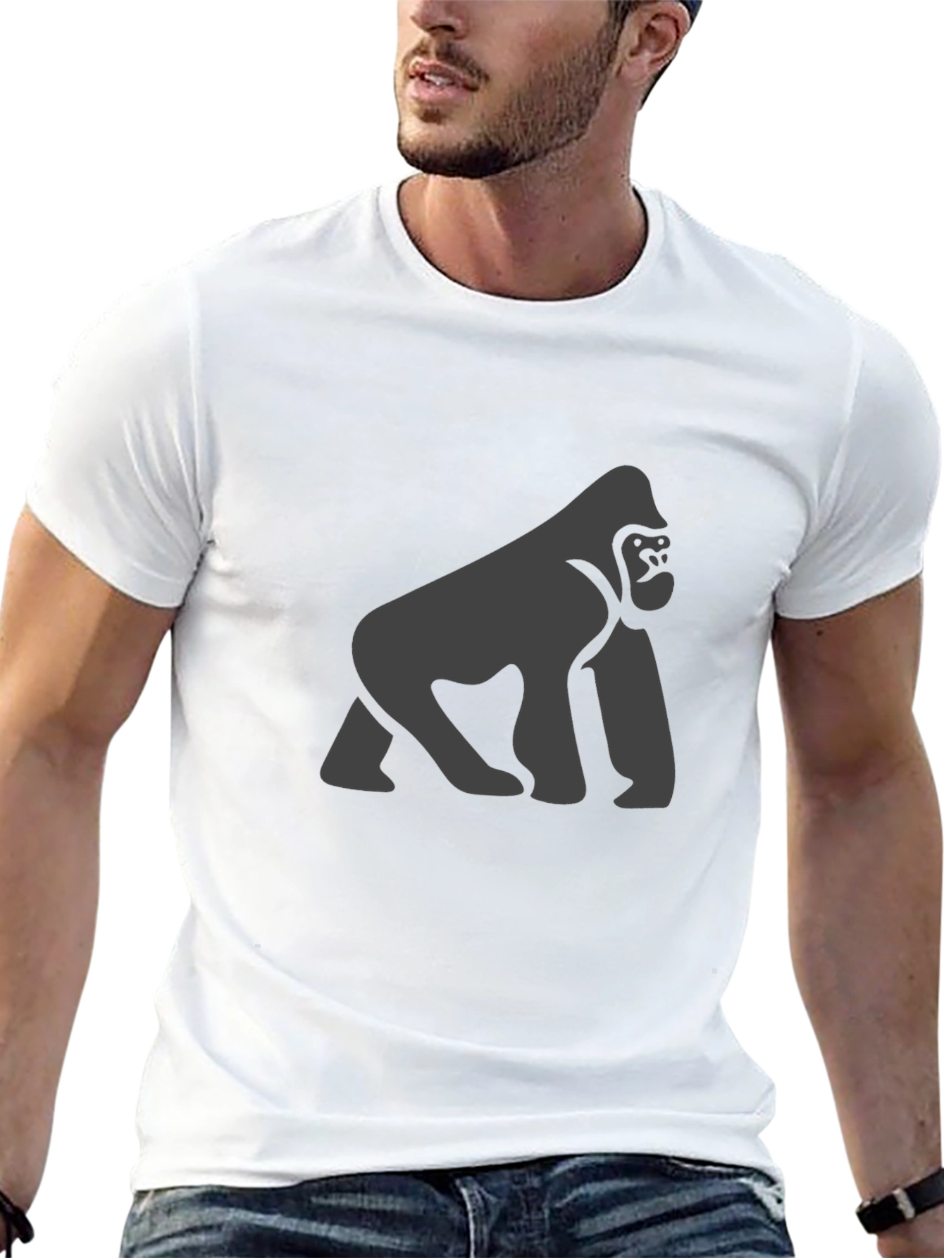 Gorilla Graphic Tee - Mens Black T-Shirt