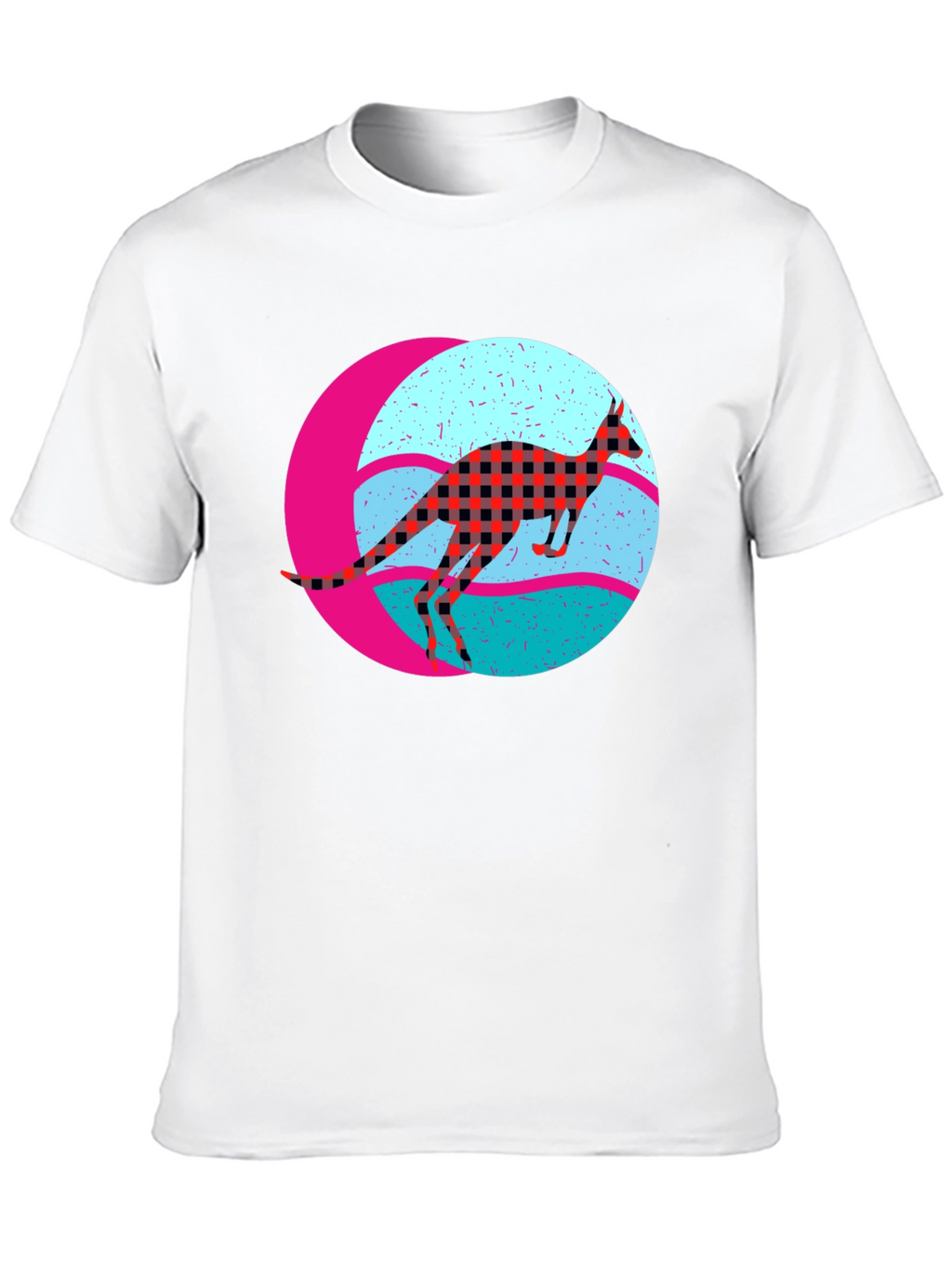 Retro Kangaroo Graphic Tee