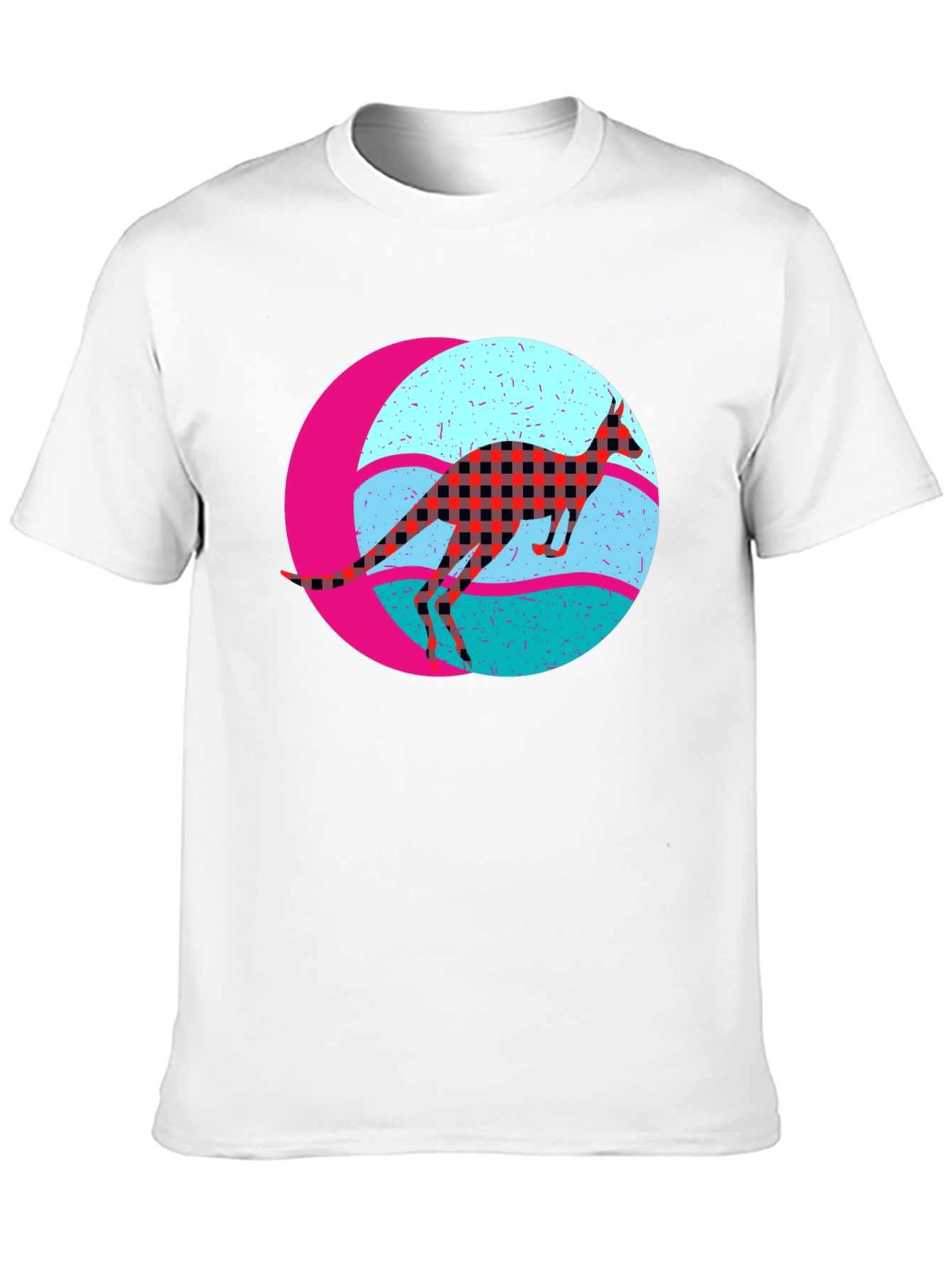 Retro Kangaroo Graphic Tee