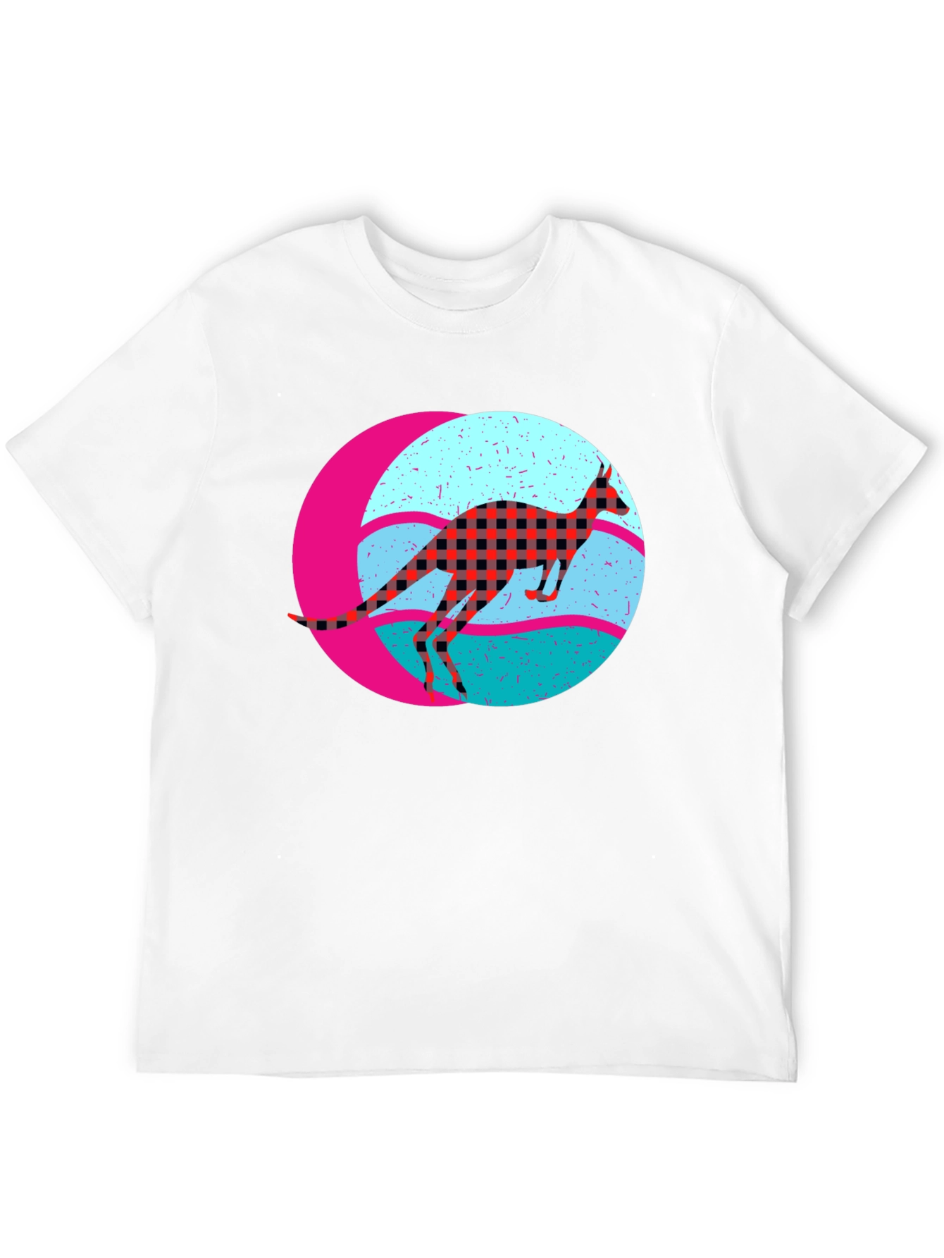 Retro Kangaroo Graphic Tee