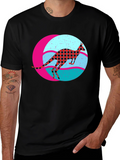 Retro Kangaroo Graphic Tee