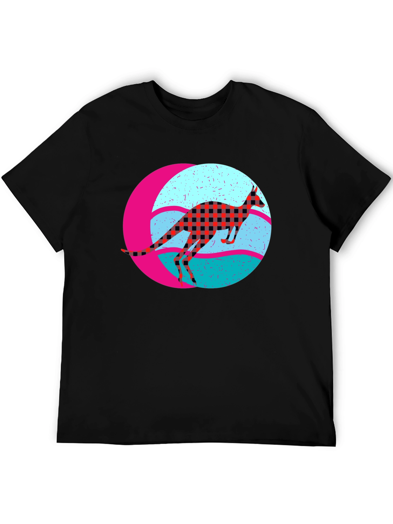 Retro Kangaroo Graphic Tee