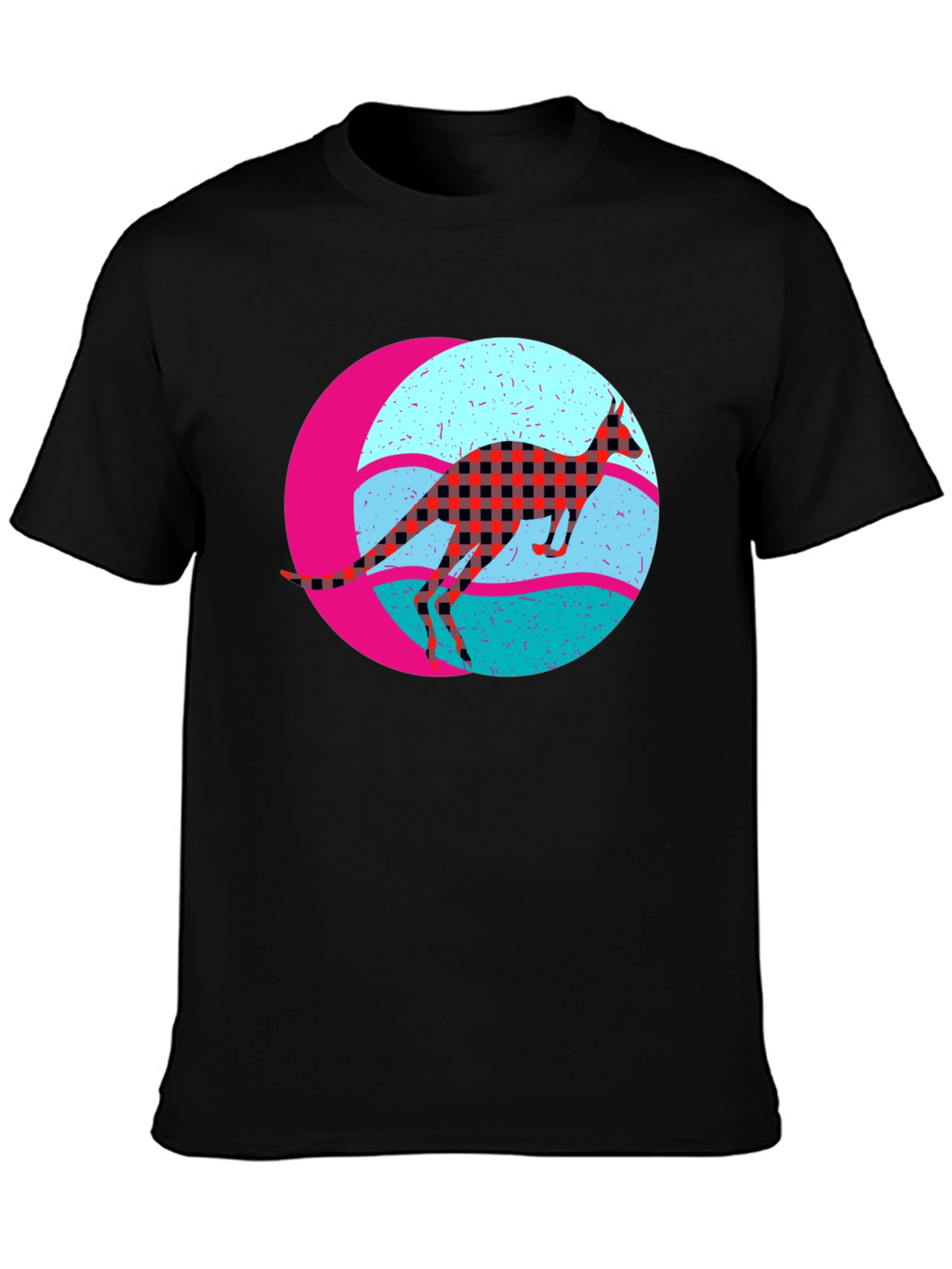 Retro Kangaroo Graphic Tee