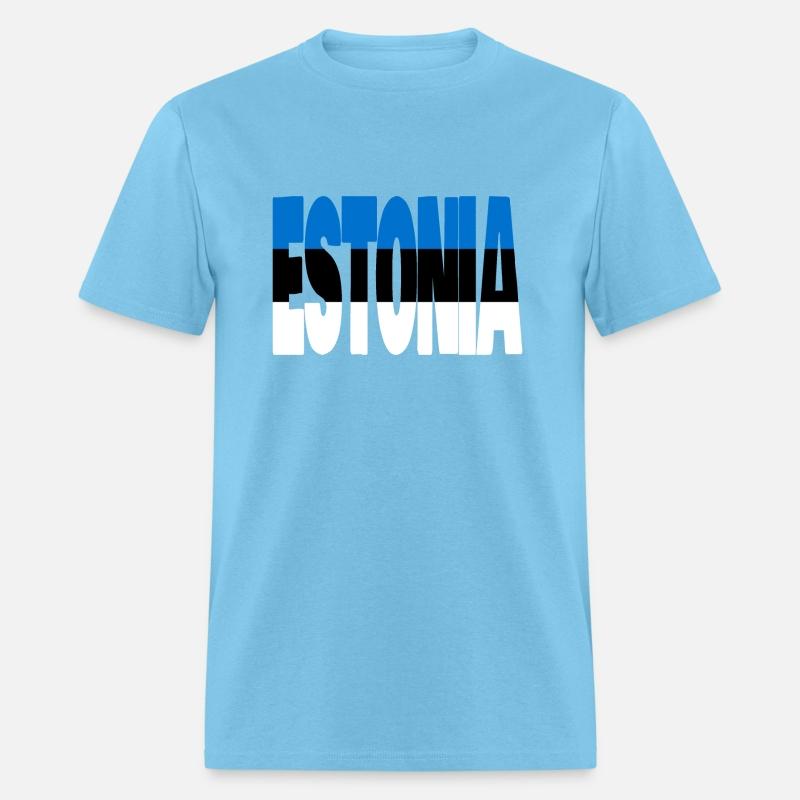 Estonia flag stencil