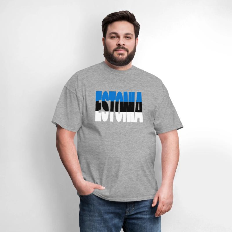 Estonia flag stencil