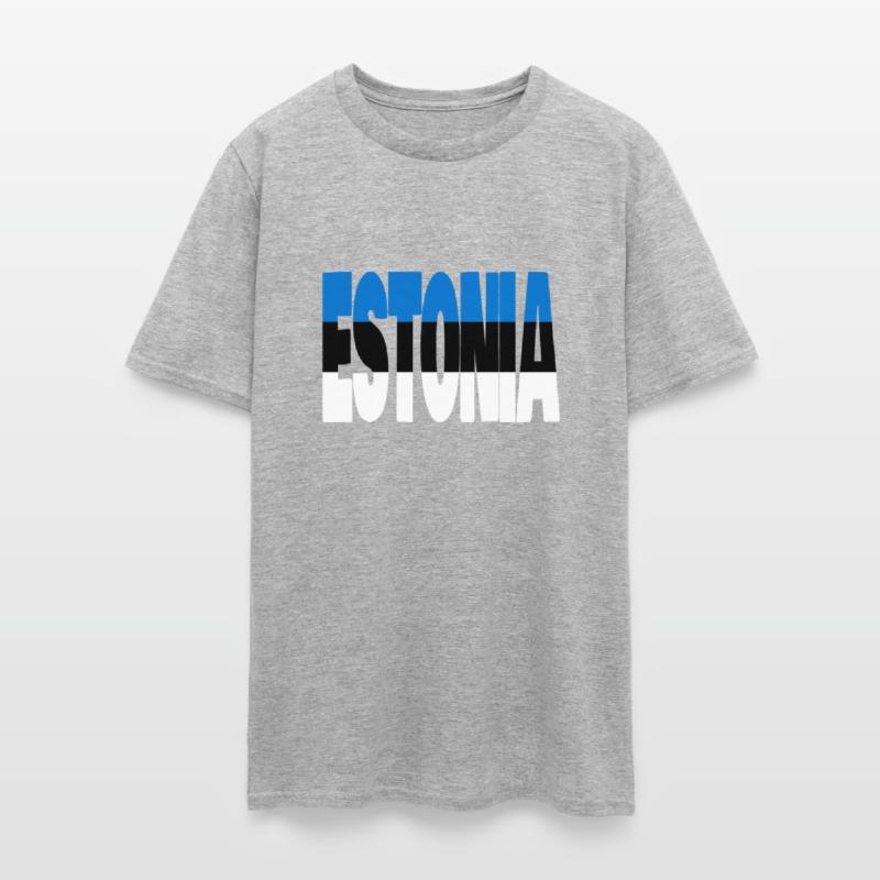 Estonia flag stencil