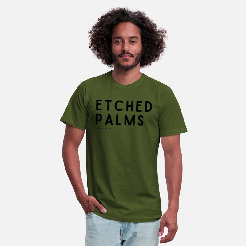 Etched Palms Light Tee
