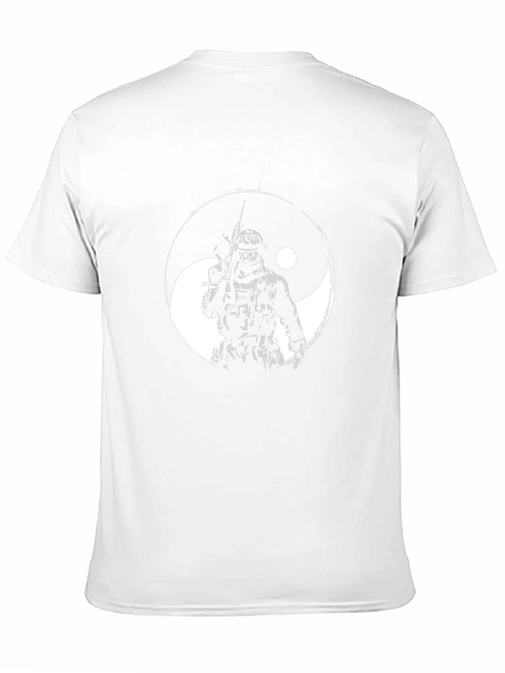Yin Yang Soldier Graphic Tee