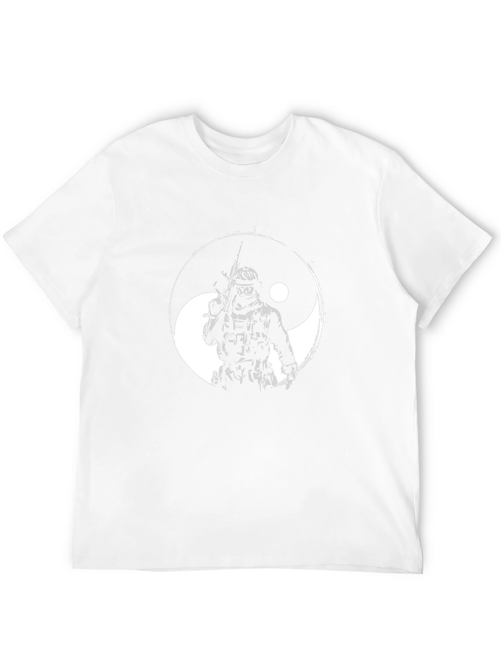 Yin Yang Soldier Graphic Tee