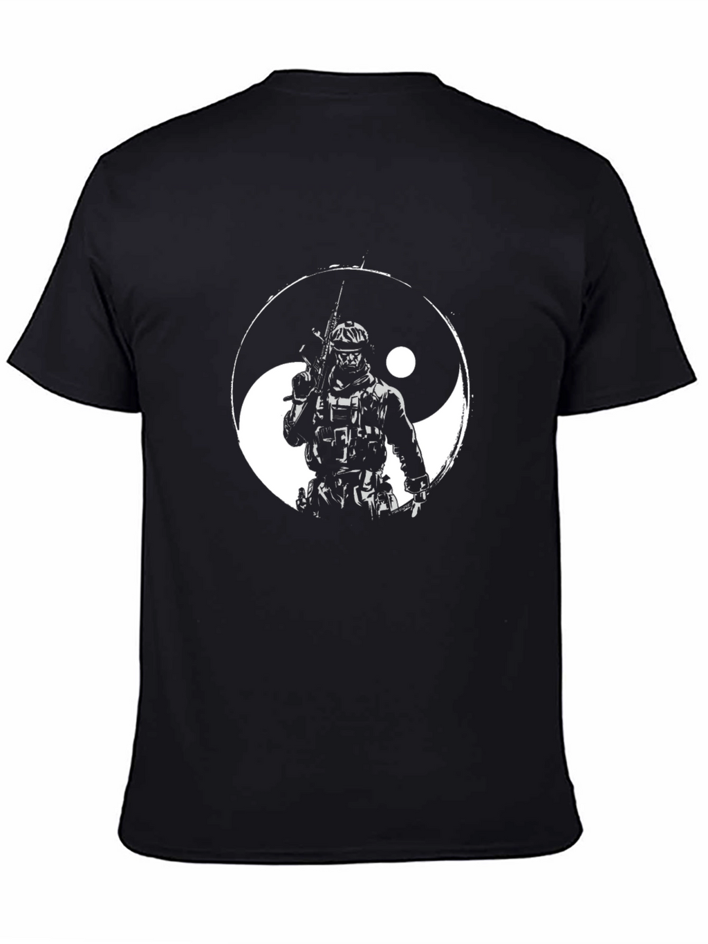 Yin Yang Soldier Graphic Tee