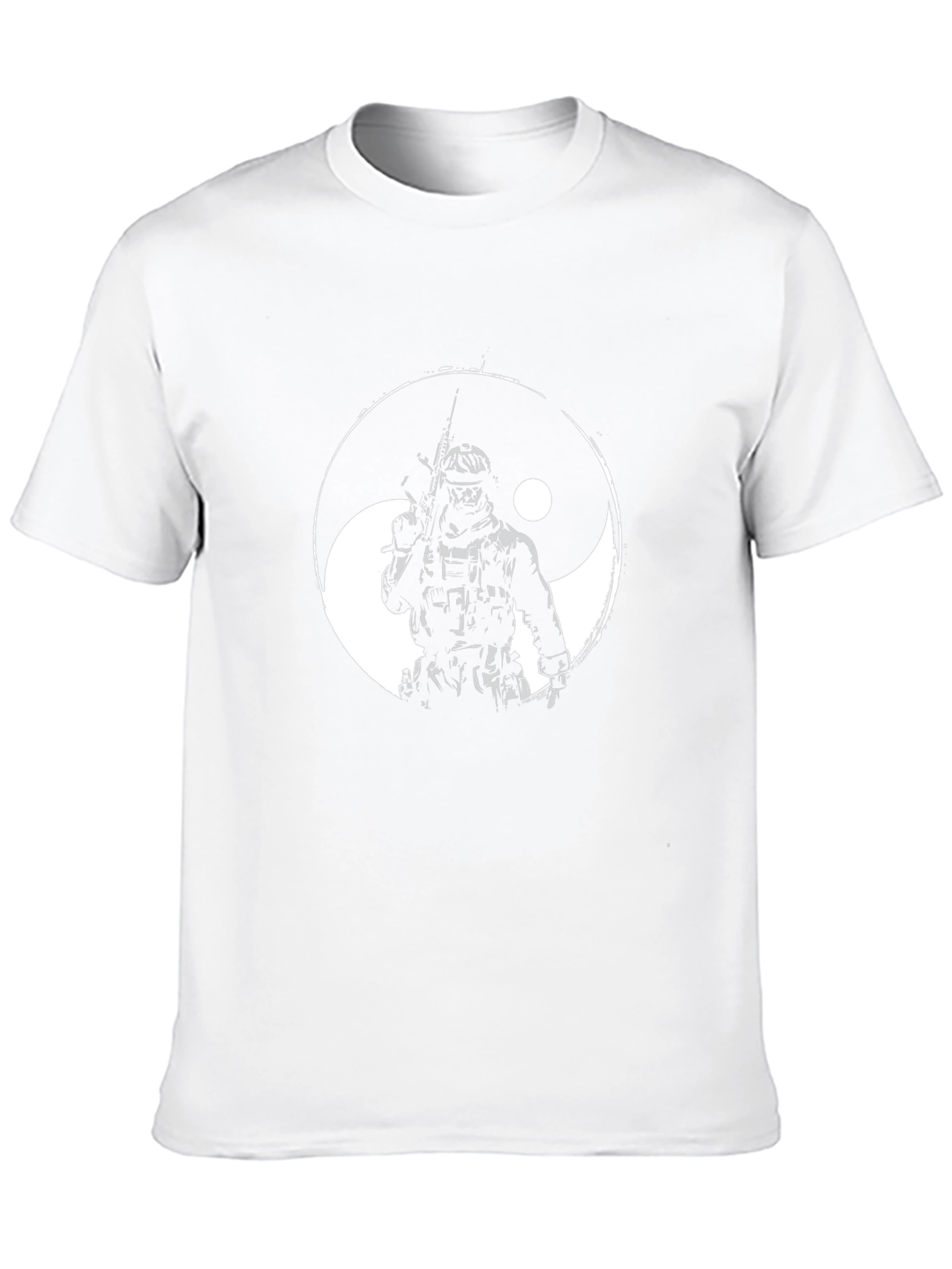 Yin Yang Soldier Graphic Tee
