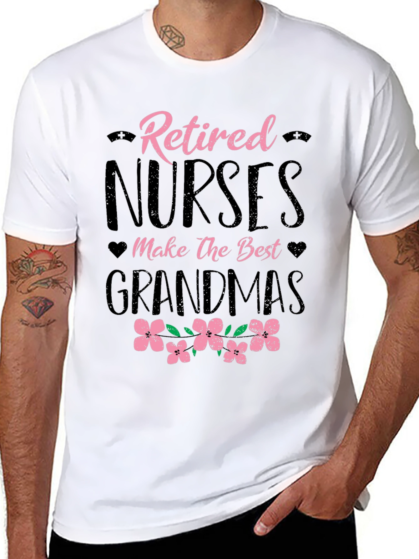 Retired Nurse Grandma T-Shirt