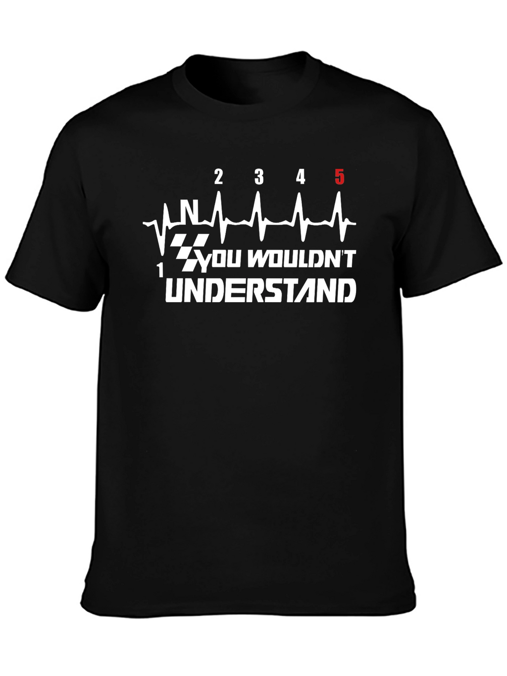 Manual Transmission Heartbeat T-Shirt