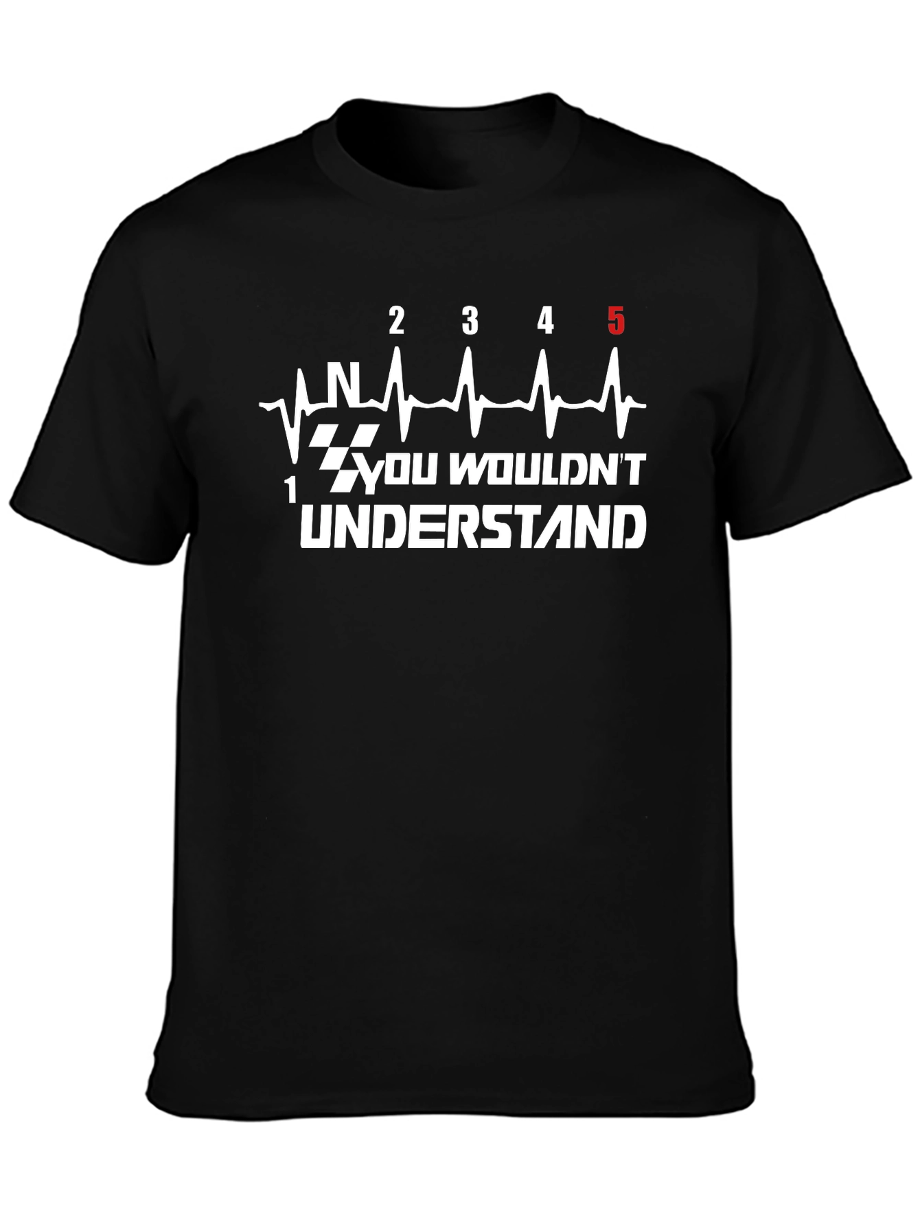 Manual Transmission Heartbeat T-Shirt