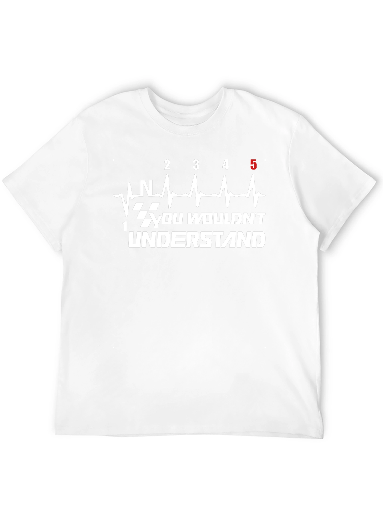 Manual Transmission Heartbeat T-Shirt