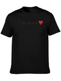 I Love You Idiot Heart Graphic Tee