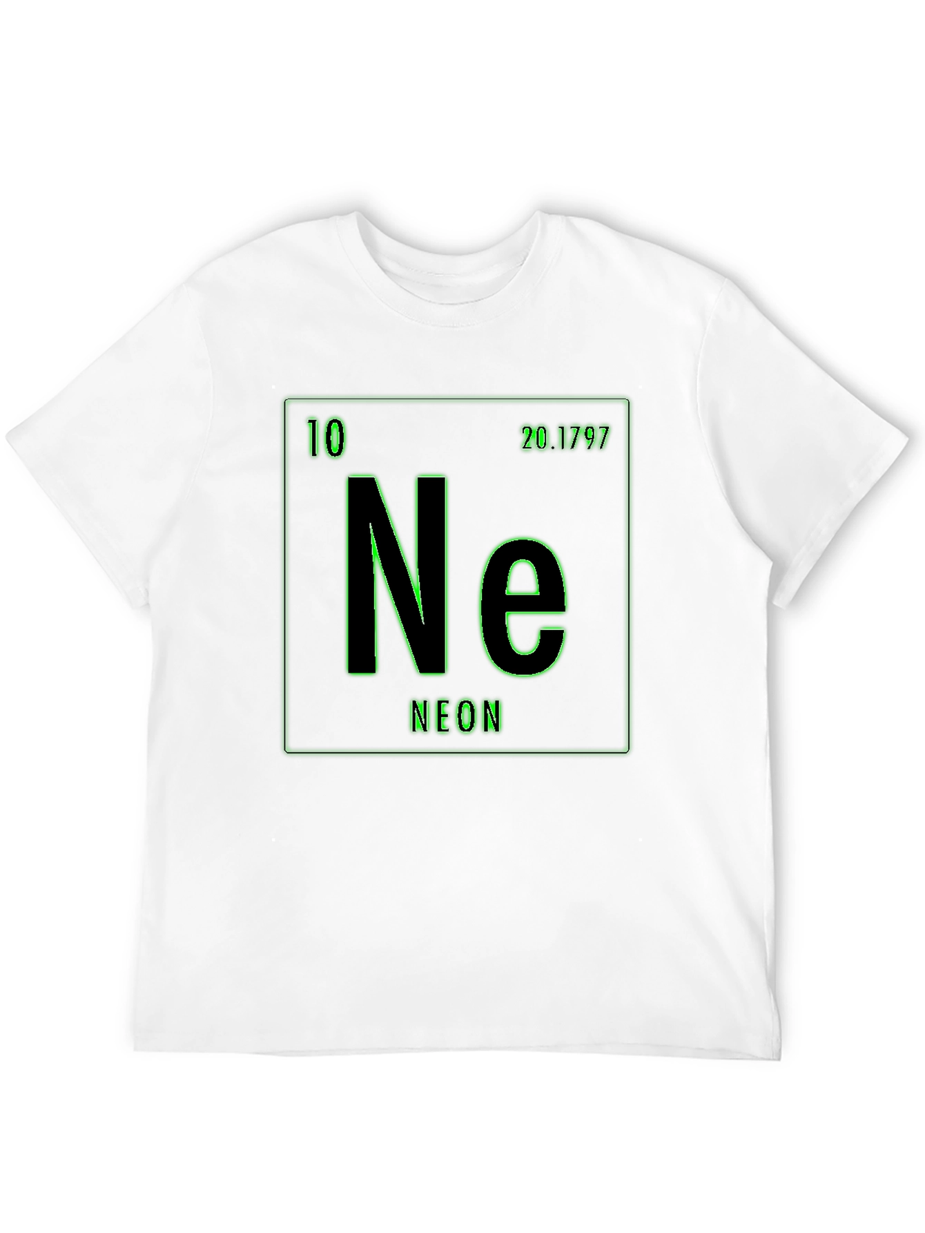 Neon Element Graphic Print T-Shirt