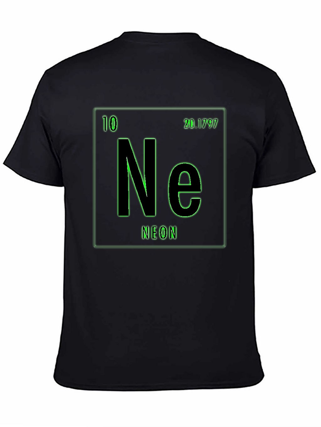 Neon Element Graphic Print T-Shirt