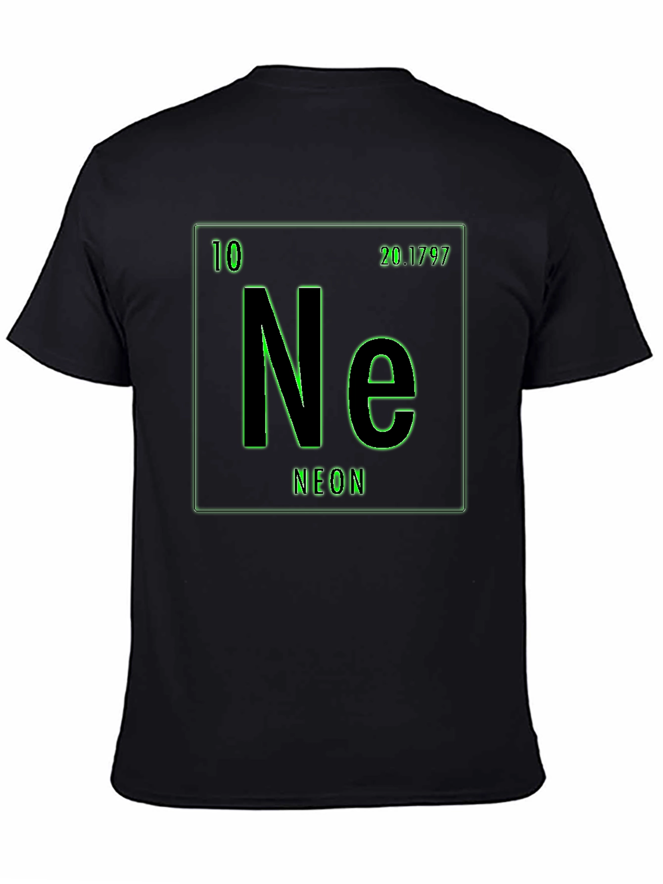 Neon Element Graphic Print T-Shirt