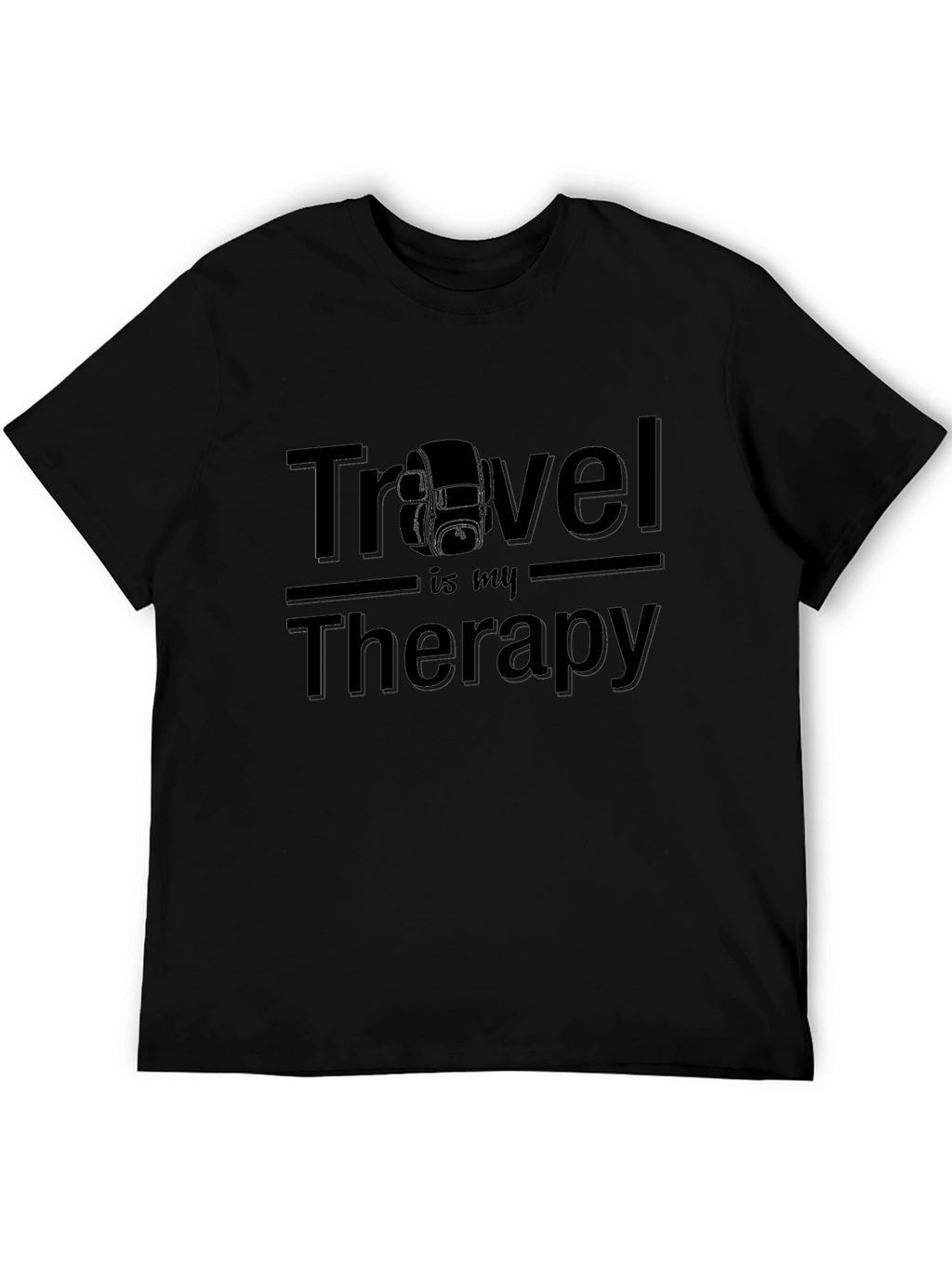 Travel is My Therapy Graphic T-Shirt
