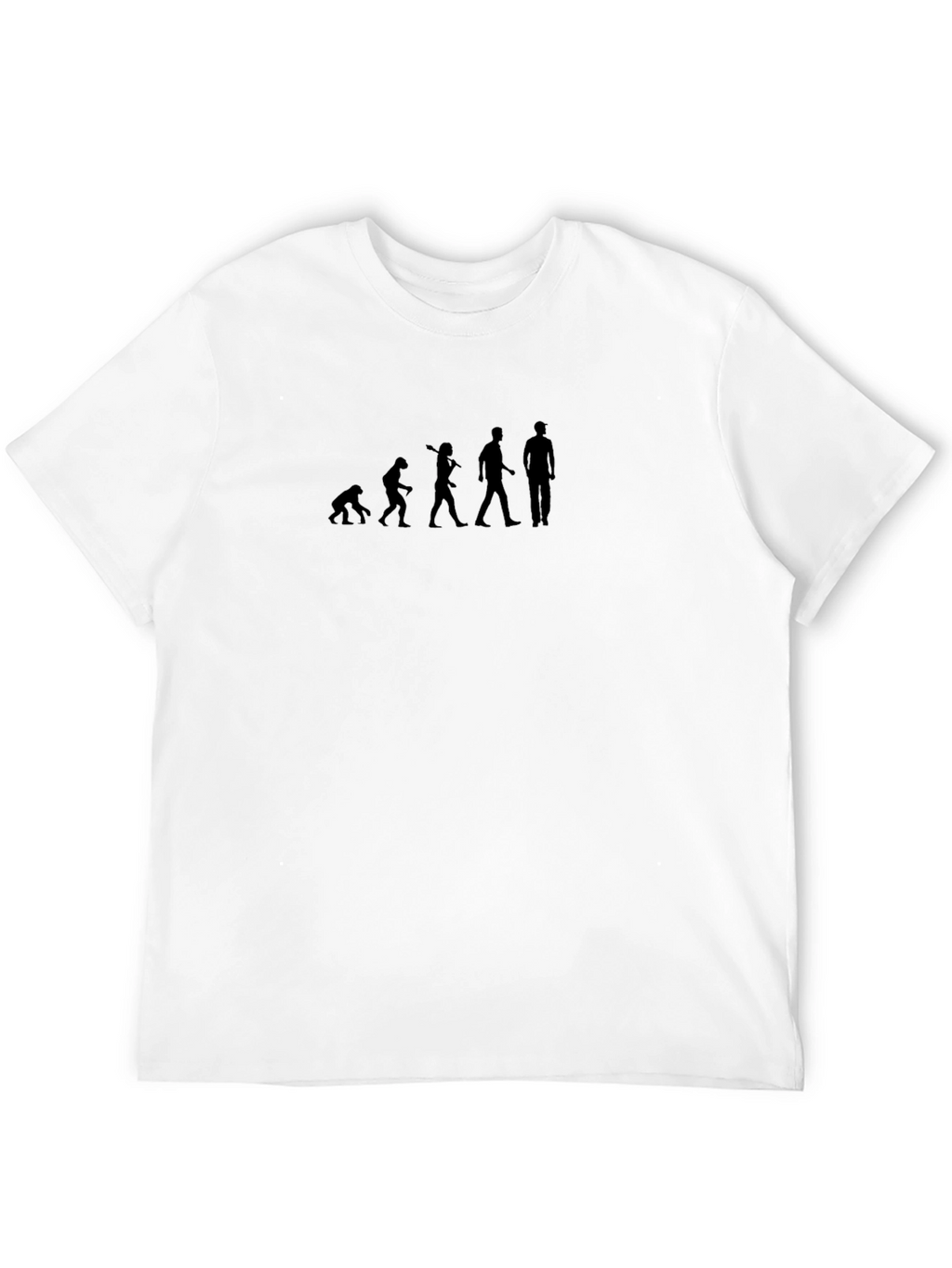 Evolution Graphic Tee - Black Cotton Blend
