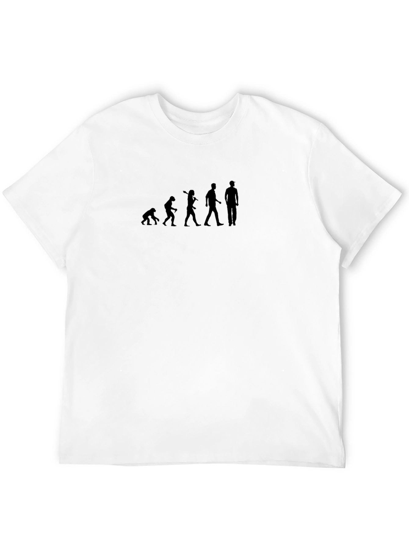 Evolution Graphic Tee - Black Cotton Blend