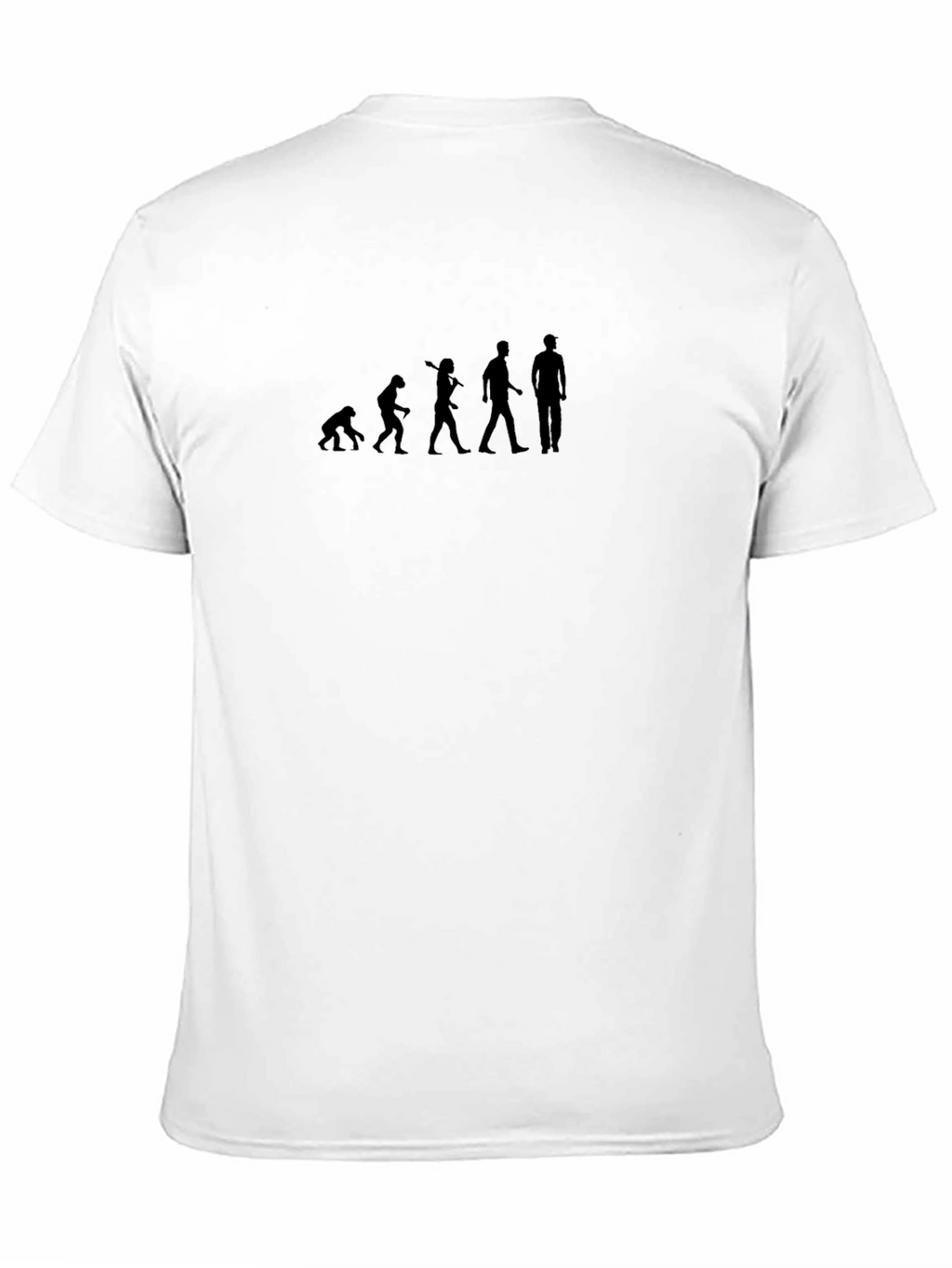 Evolution Graphic Tee - Black Cotton Blend