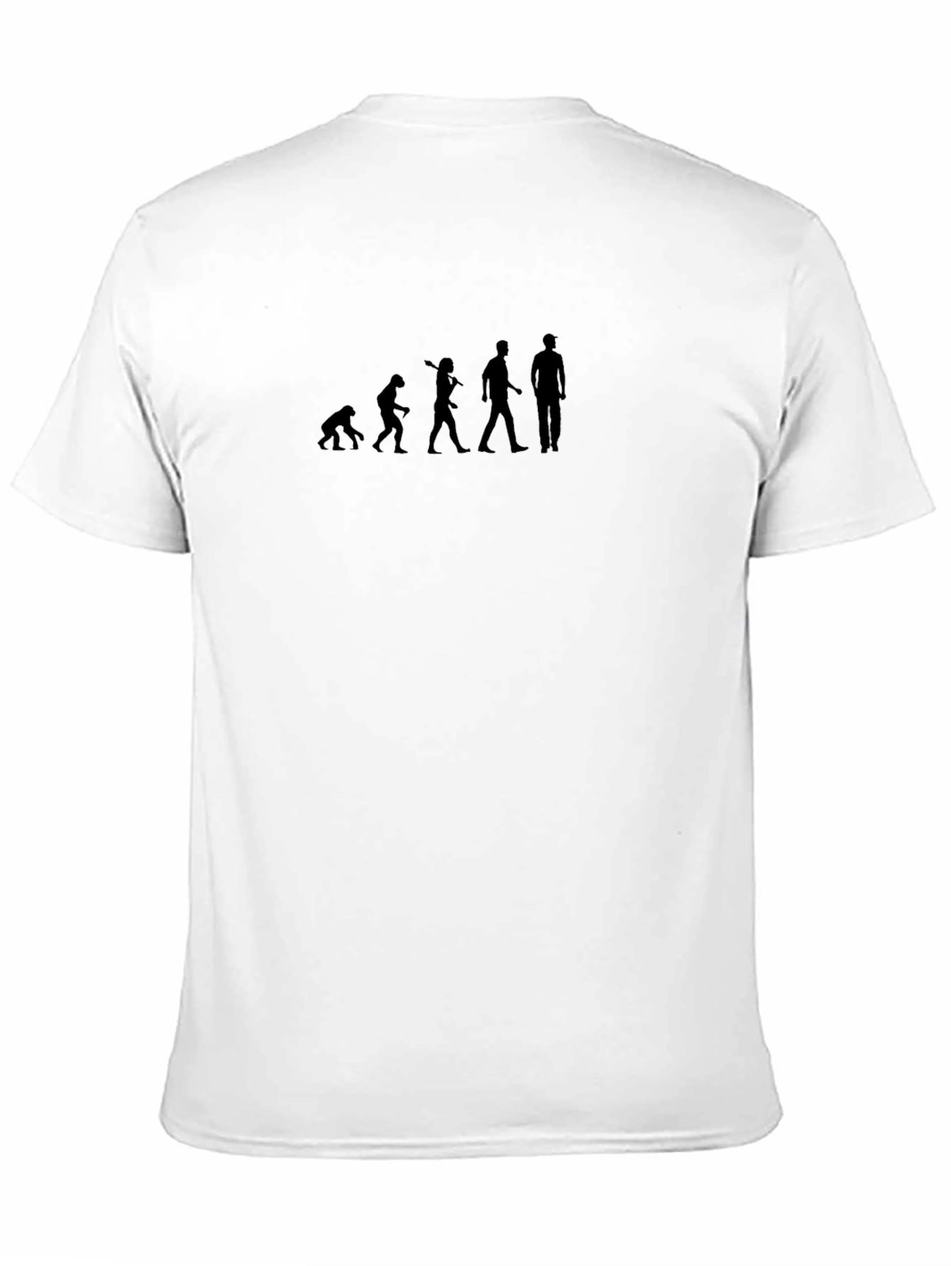 Evolution Graphic Tee - Black Cotton Blend