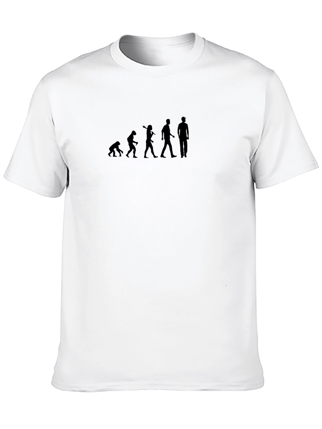 Evolution Graphic Tee - Black Cotton Blend