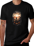 Western Landscape Graphic T-Shirt