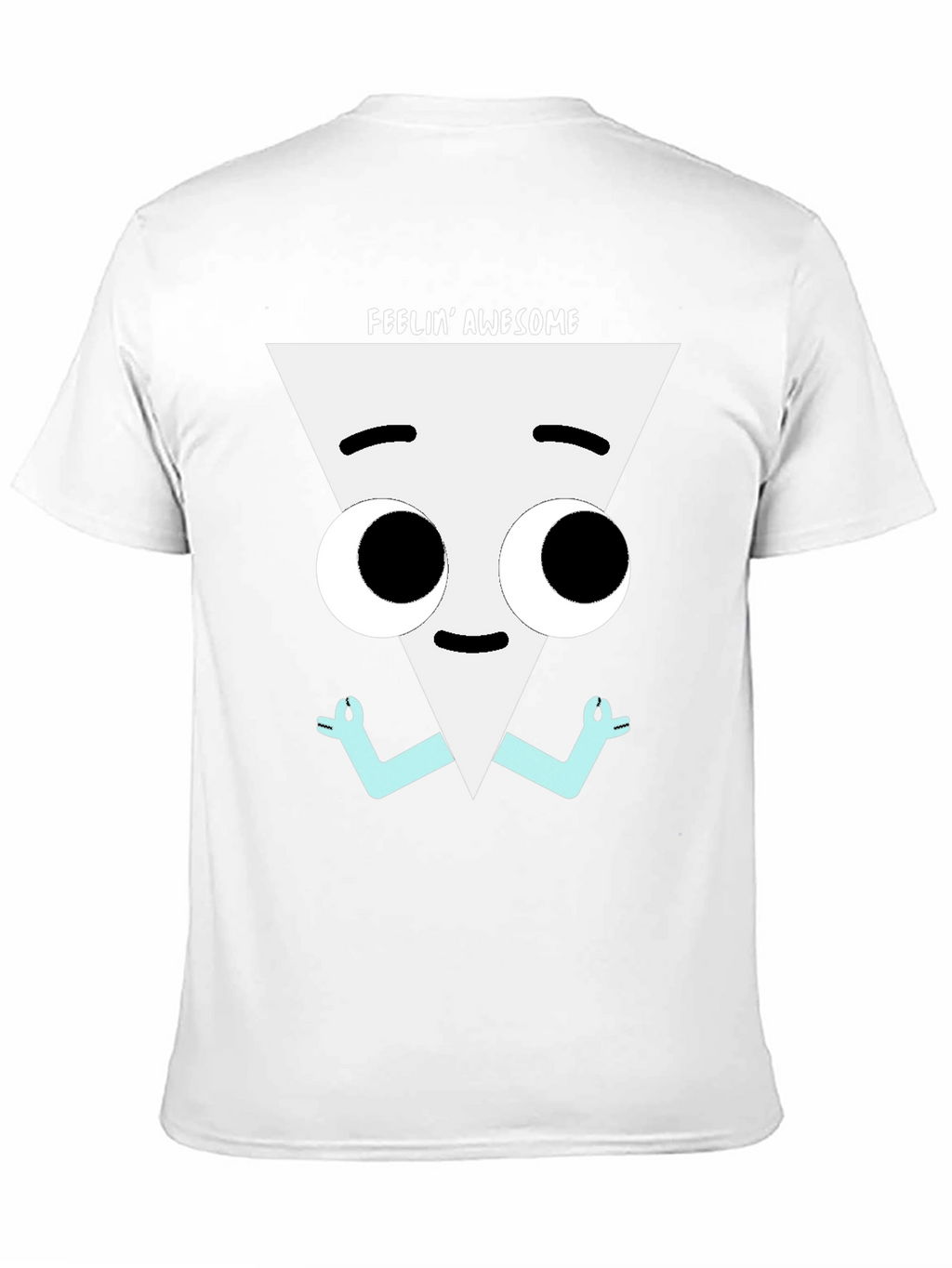 Feelin Awesome Graphic Tee - Meditating Triangle