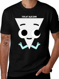 Feelin Awesome Graphic Tee - Meditating Triangle