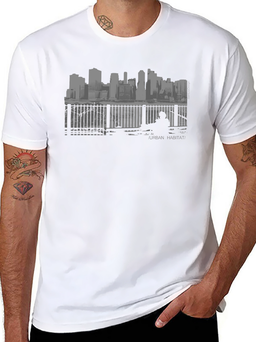 Urban Habitat Graphic Tee - Cityscape T-Shirt