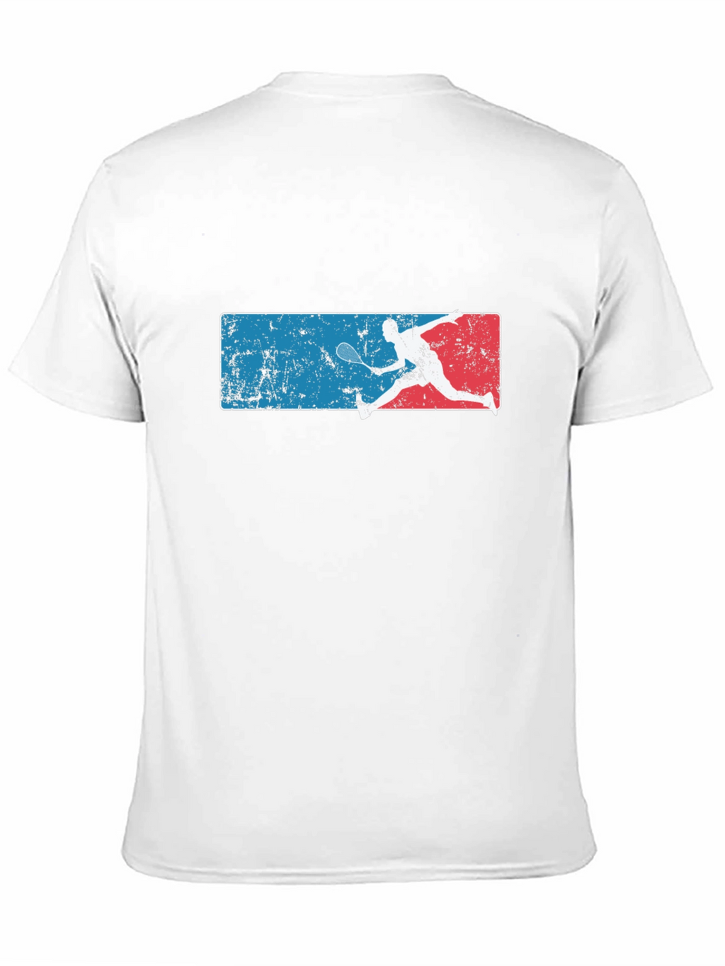Badminton Player Graphic Tee - Black