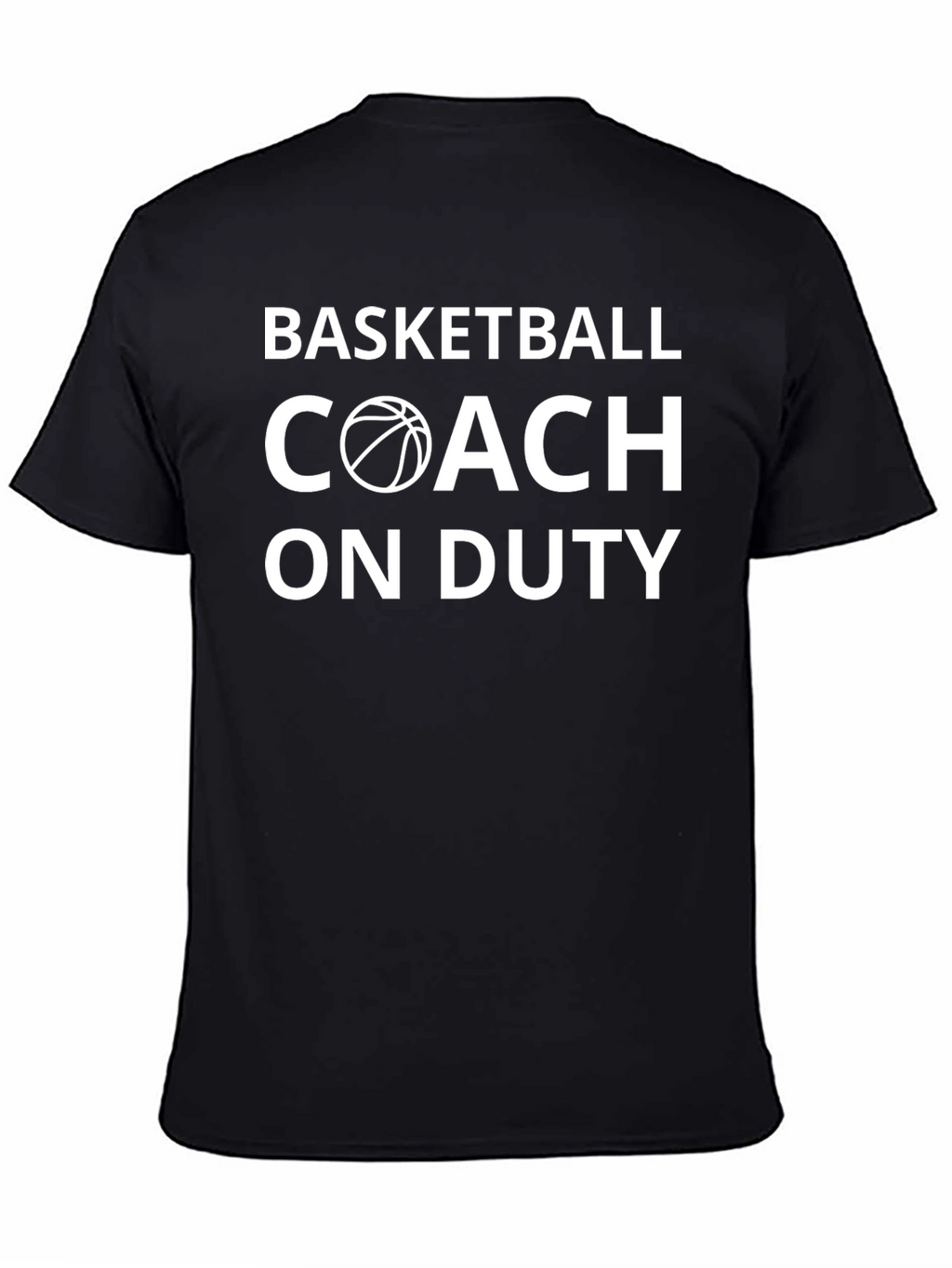Basketball Coach On Duty Graphic T-Shirt