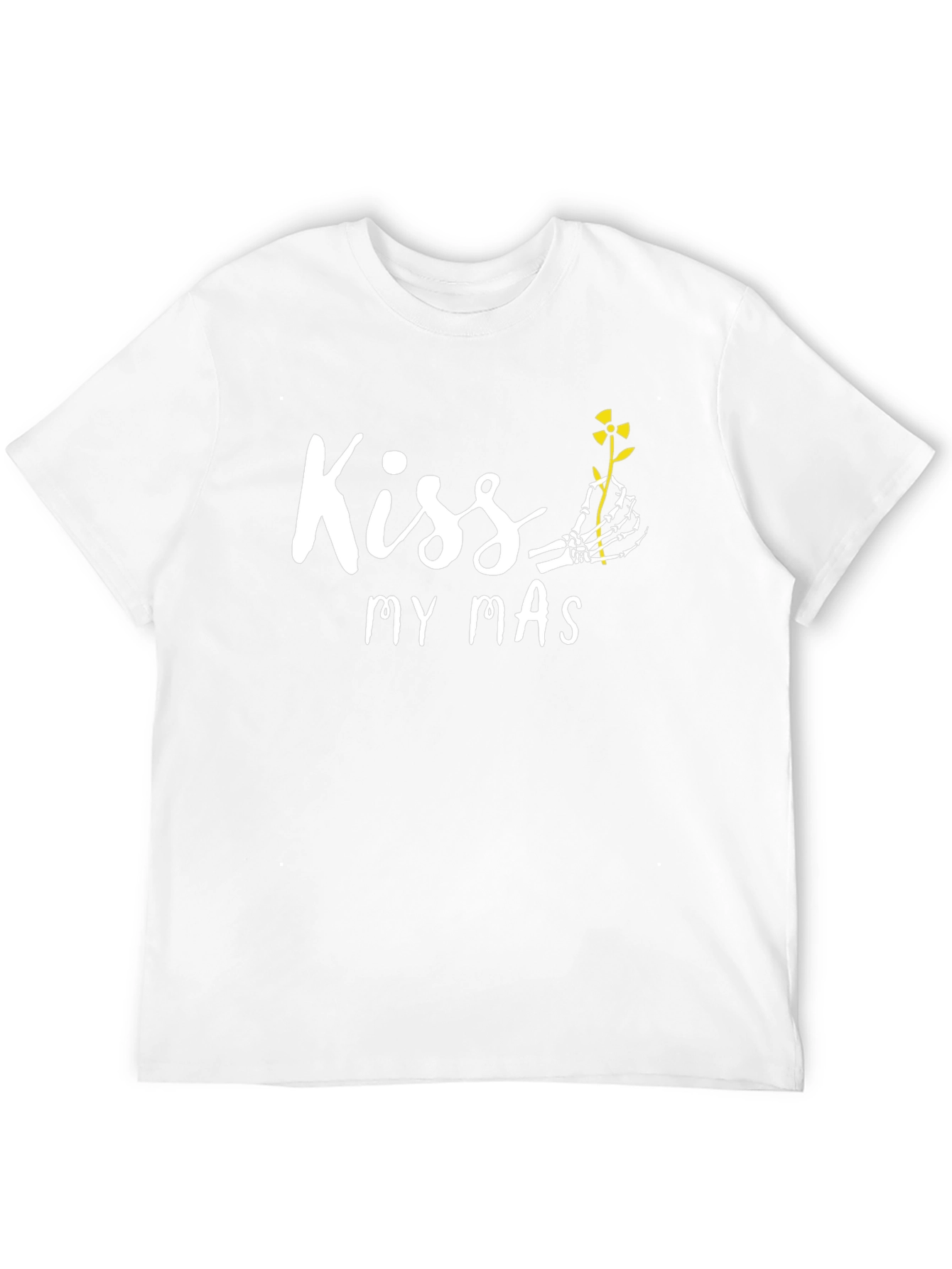 Kiss My MAS T-Shirt Funny Skeleton Radiation Tee