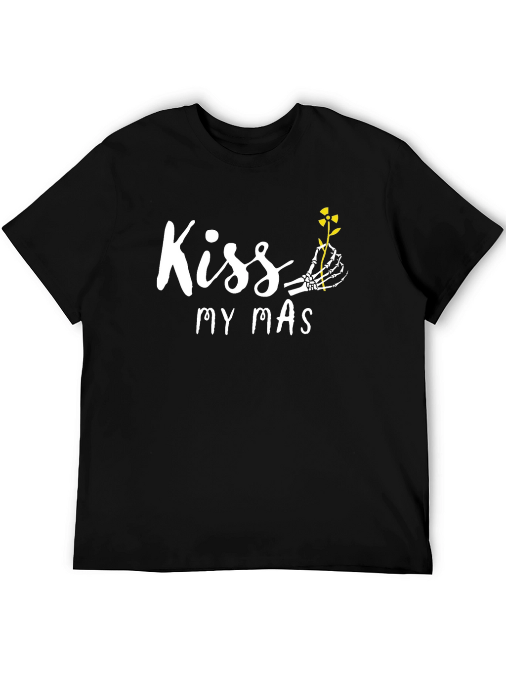 Kiss My MAS T-Shirt Funny Skeleton Radiation Tee