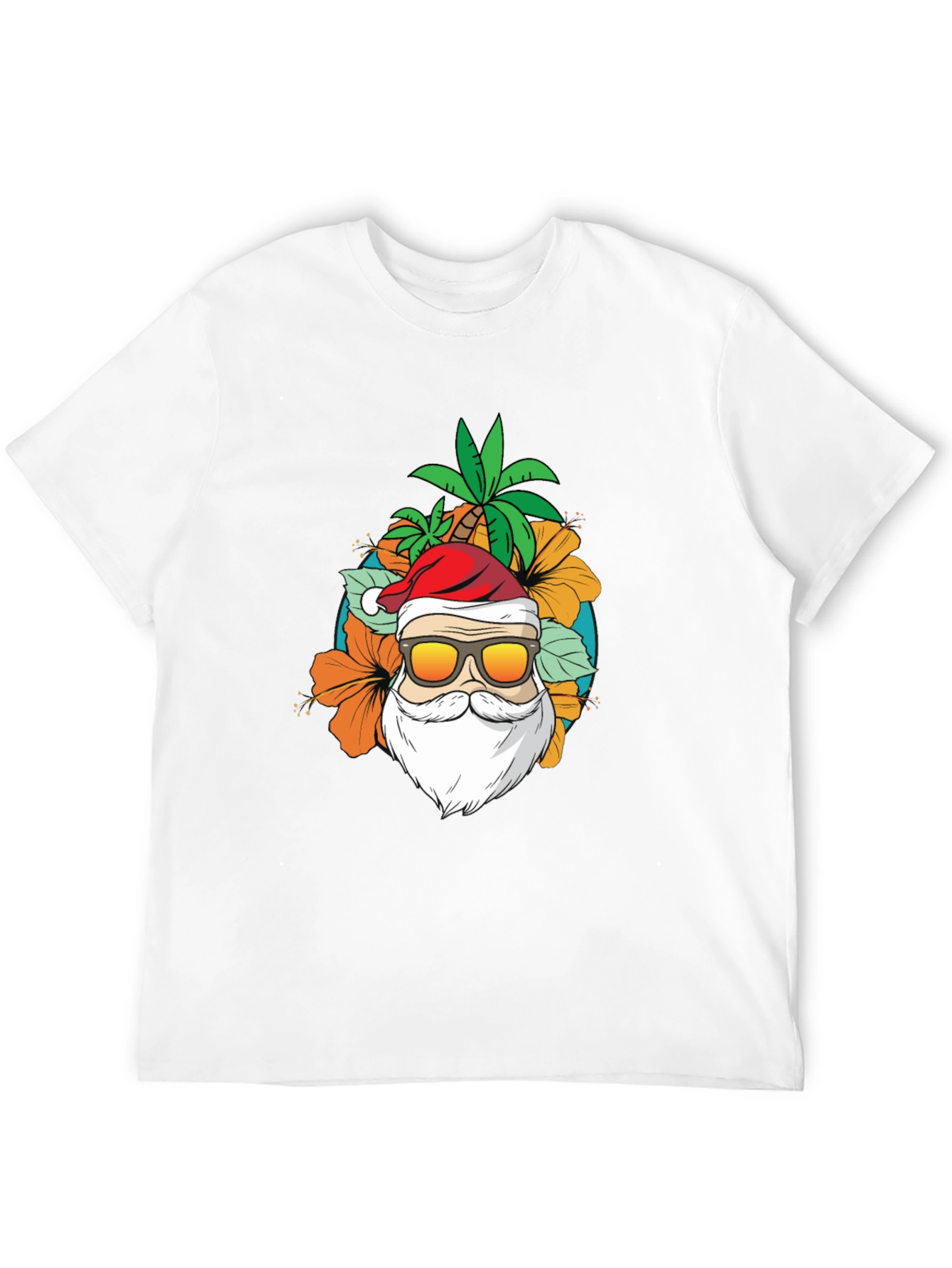 Tropical Santa T-Shirt - Island Christmas