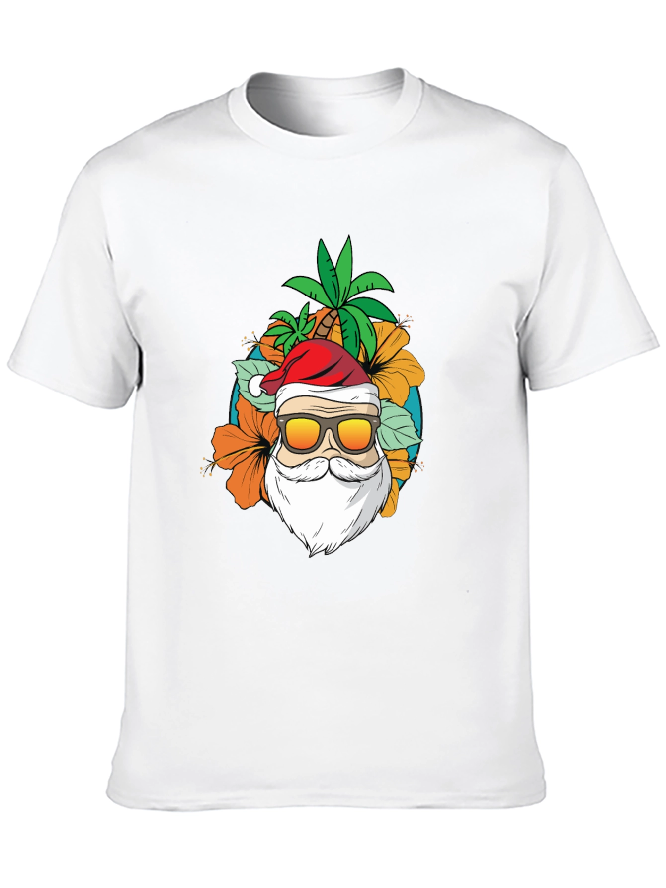 Tropical Santa T-Shirt - Island Christmas