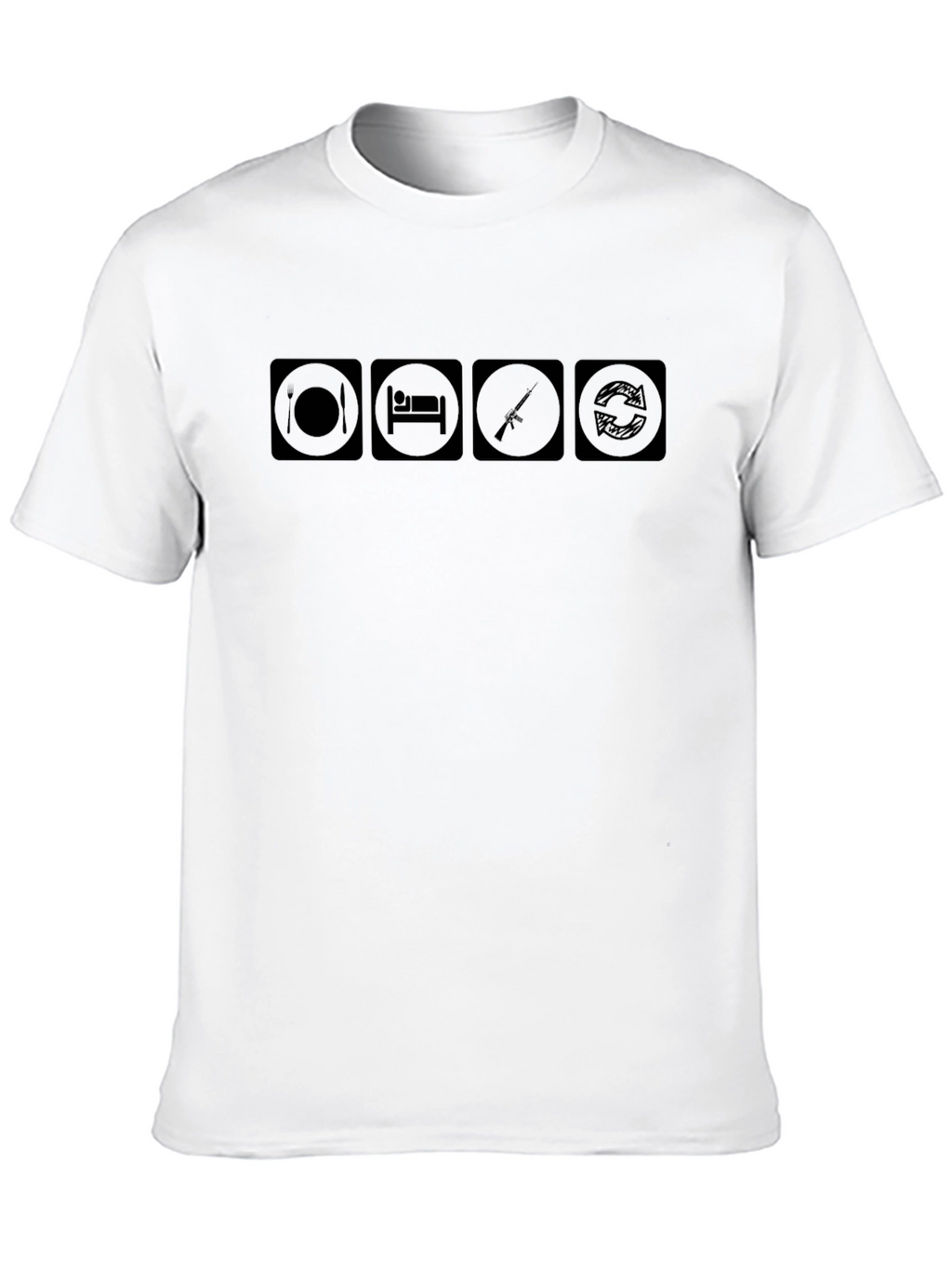 Eat Sleep Shoot Repeat T-Shirt