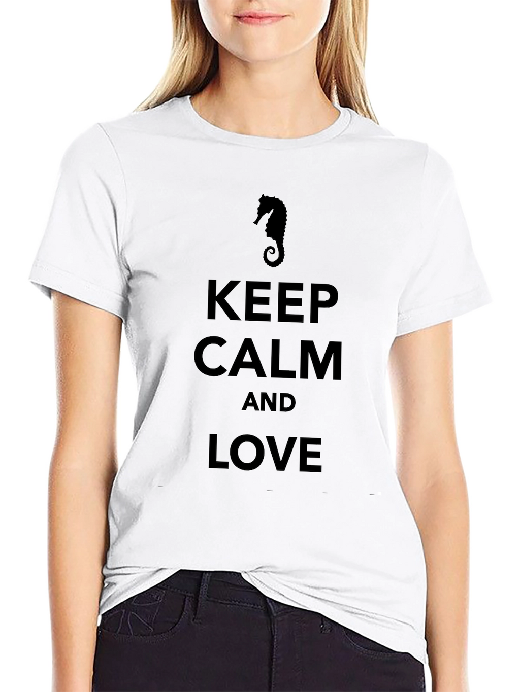 Keep Calm and Love Seahorse T-Shirt