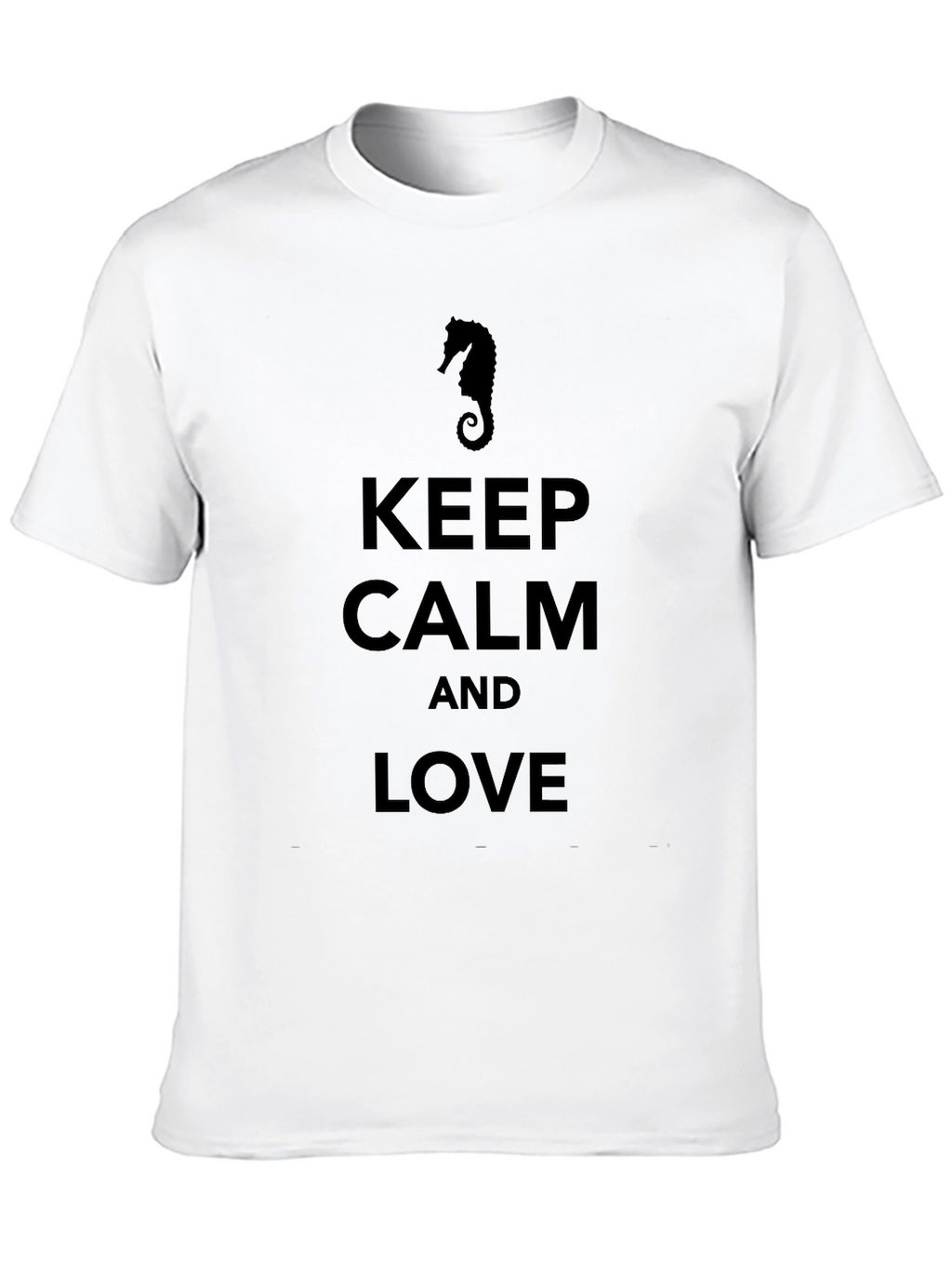 Keep Calm and Love Seahorse T-Shirt
