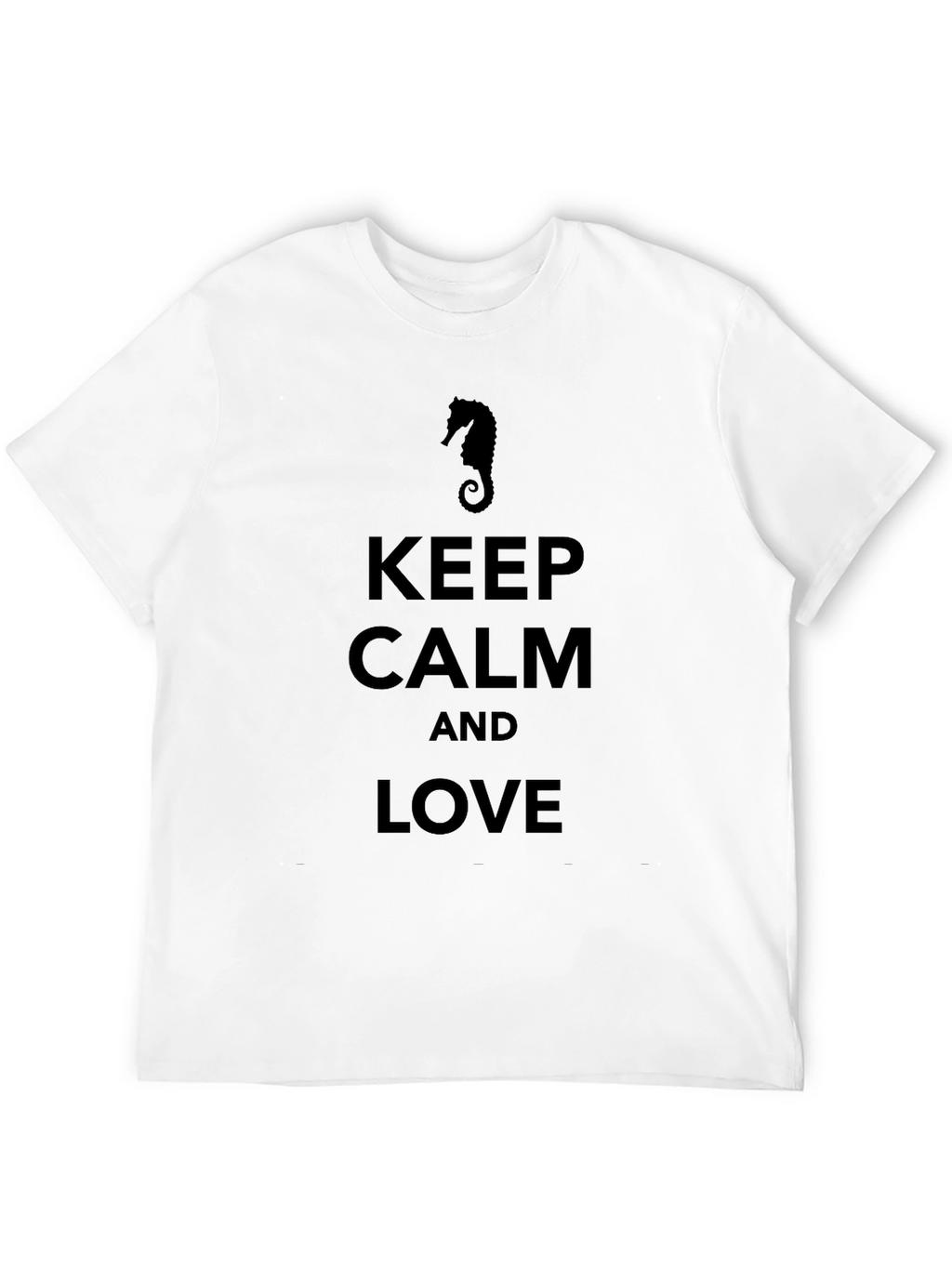 Keep Calm and Love Seahorse T-Shirt