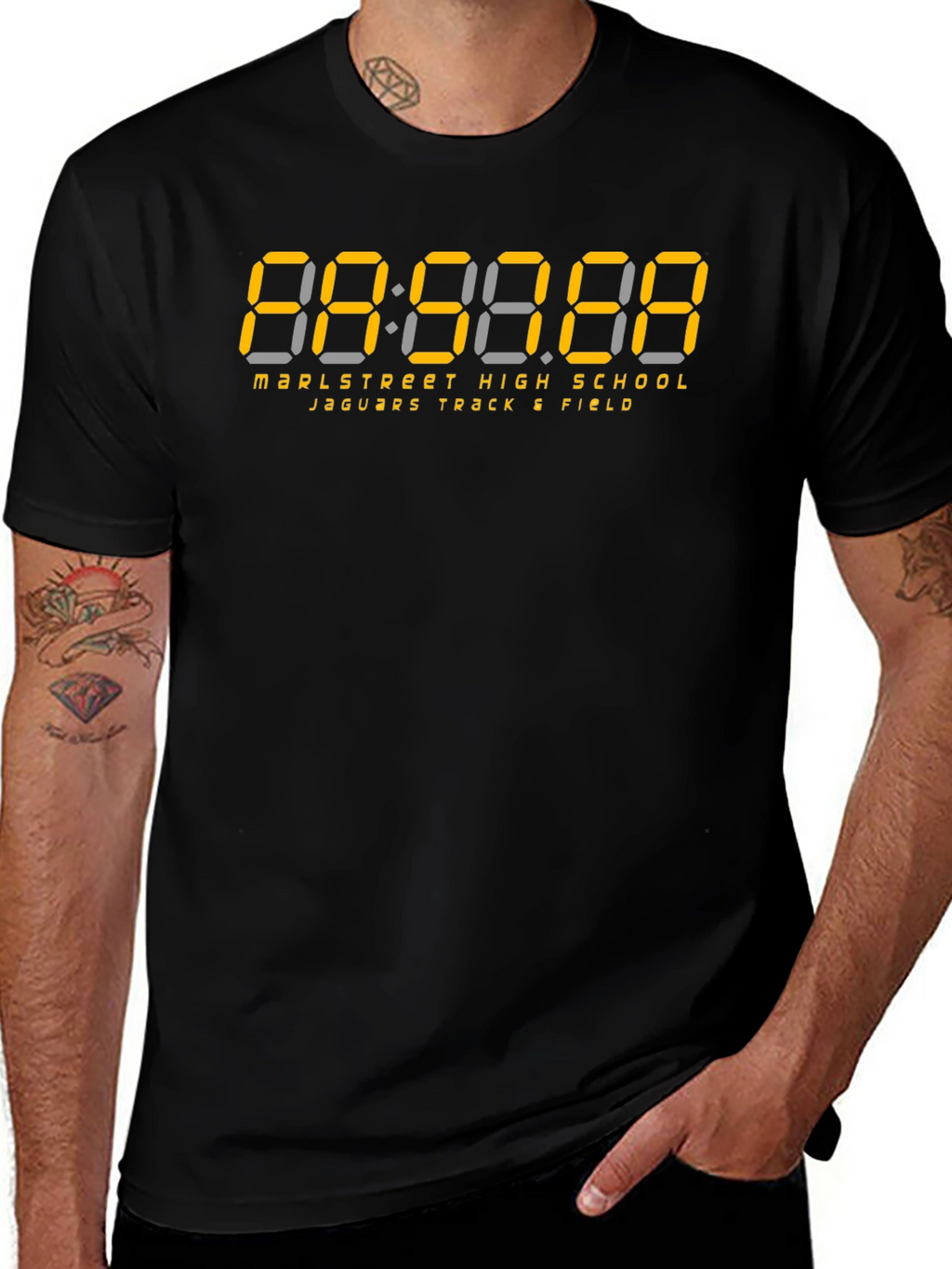 Marlstreet Jaguars Track & Field Graphic Tee