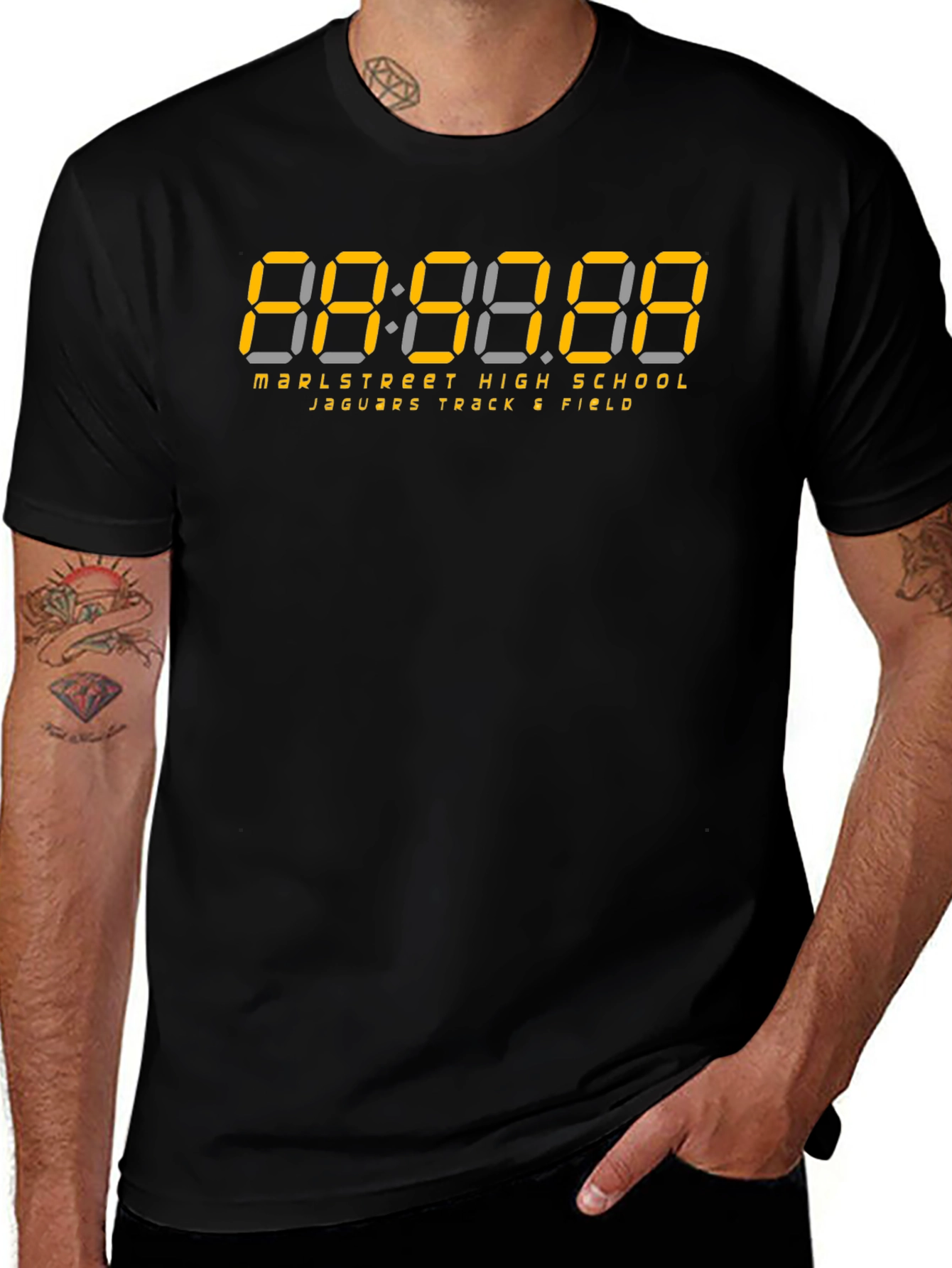 Marlstreet Jaguars Track & Field Graphic Tee
