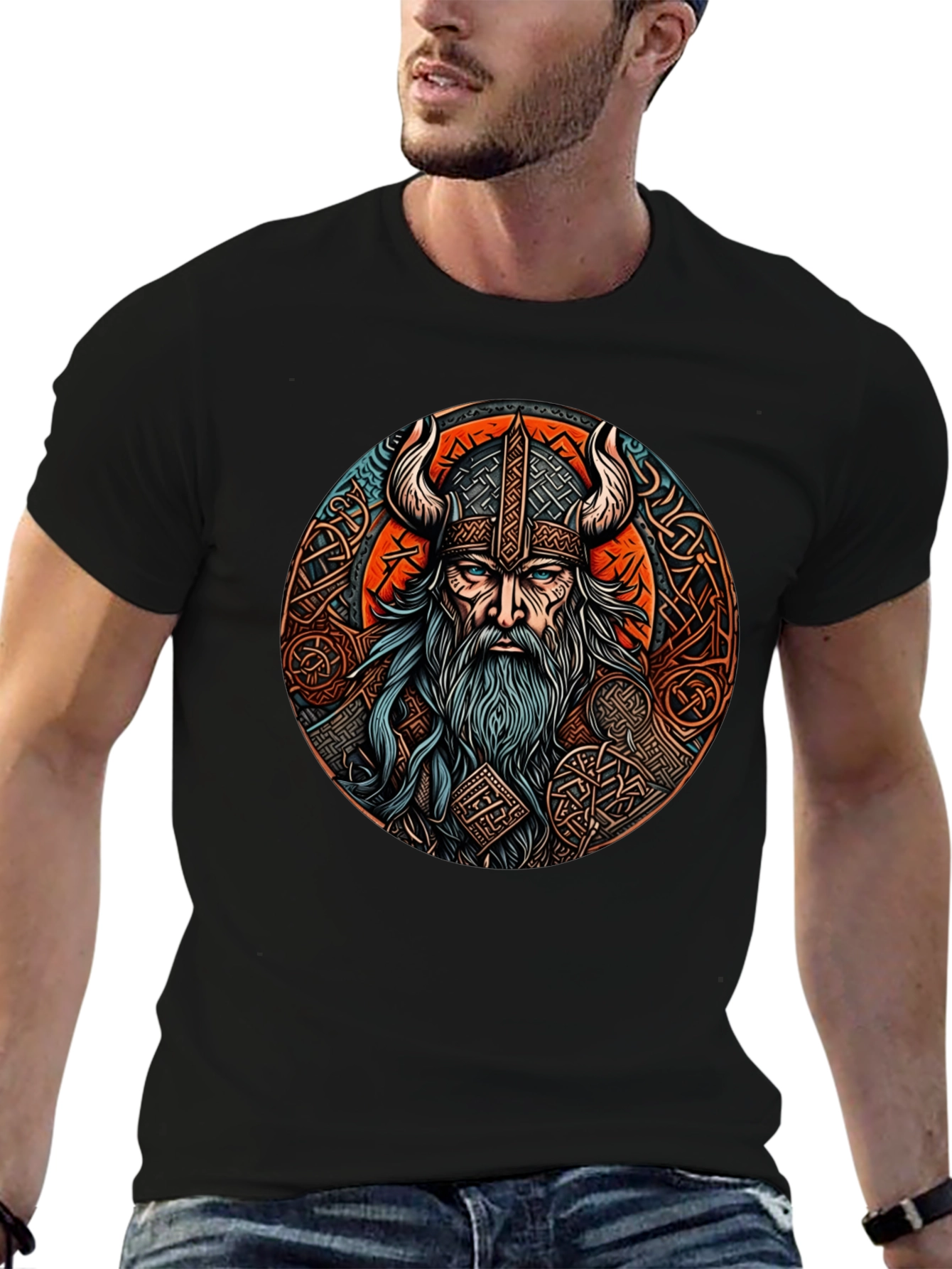 Viking Graphic Tee - Norse Mythology T-Shirt