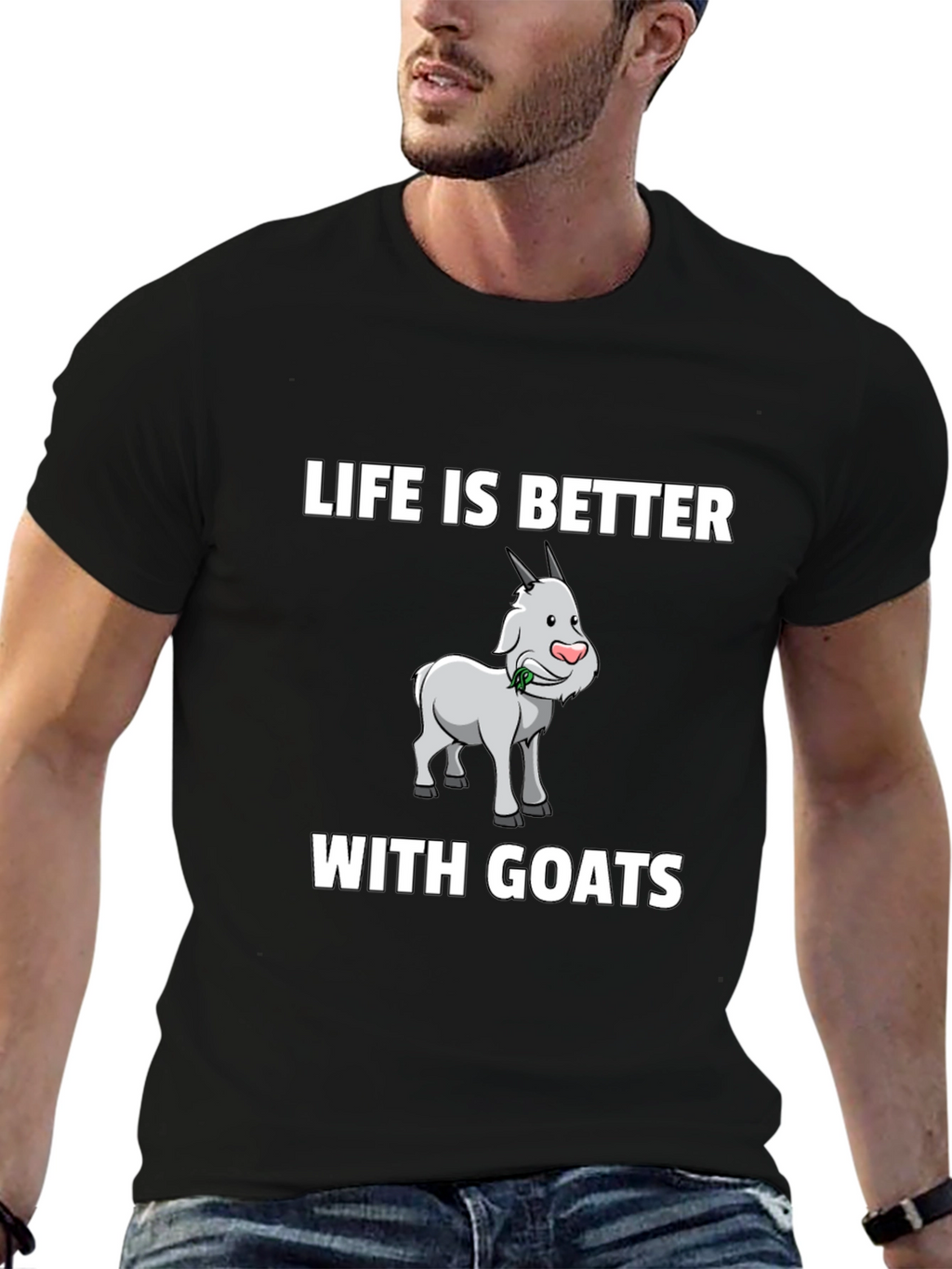 Life is Better with Goats T-Shirt