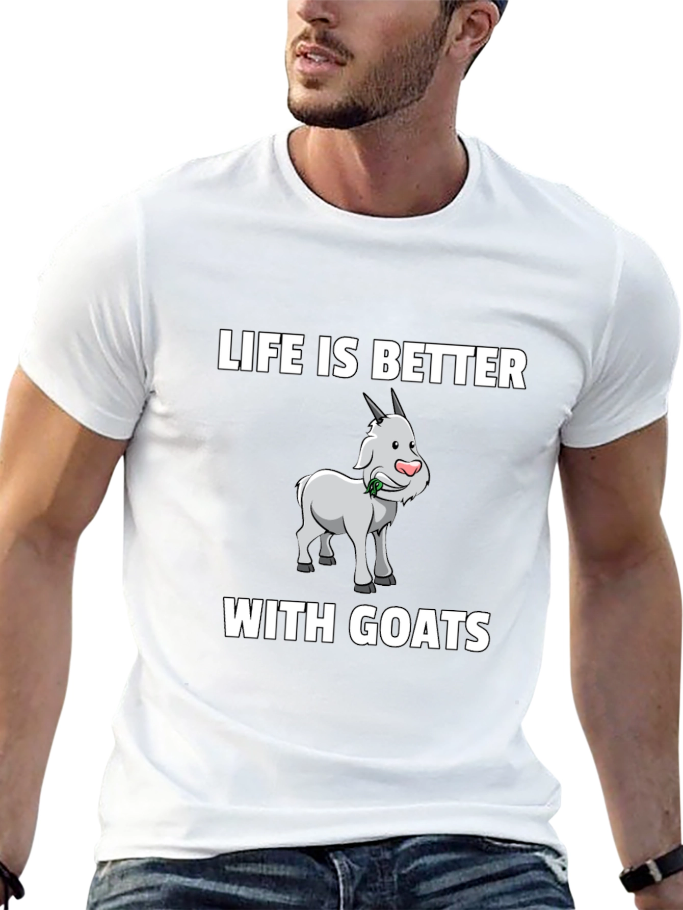 Life is Better with Goats T-Shirt