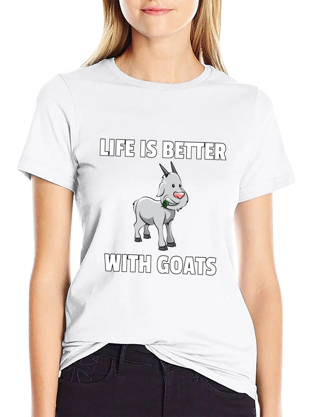 Life is Better with Goats T-Shirt