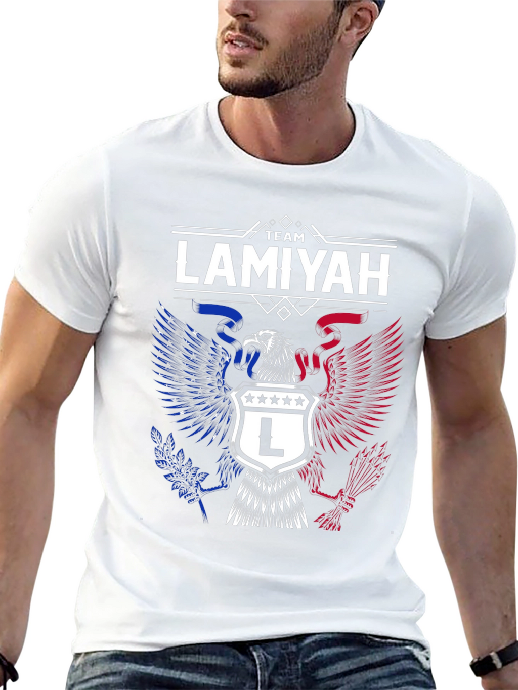 Team Lamiyah Patriotic Eagle T-Shirt